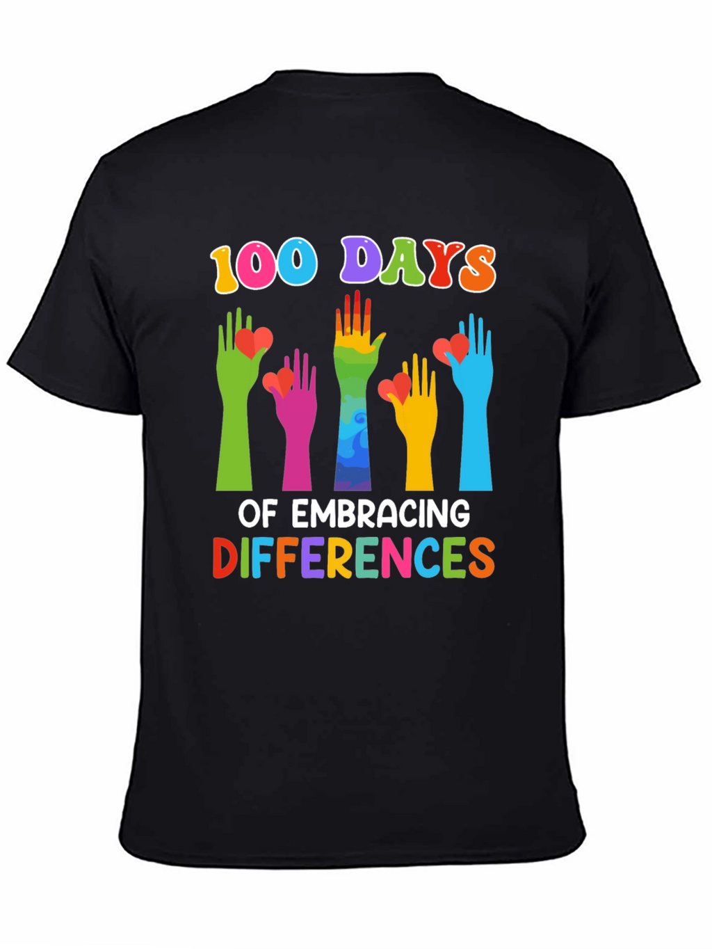 100 Days of Embracing Differences T-Shirt