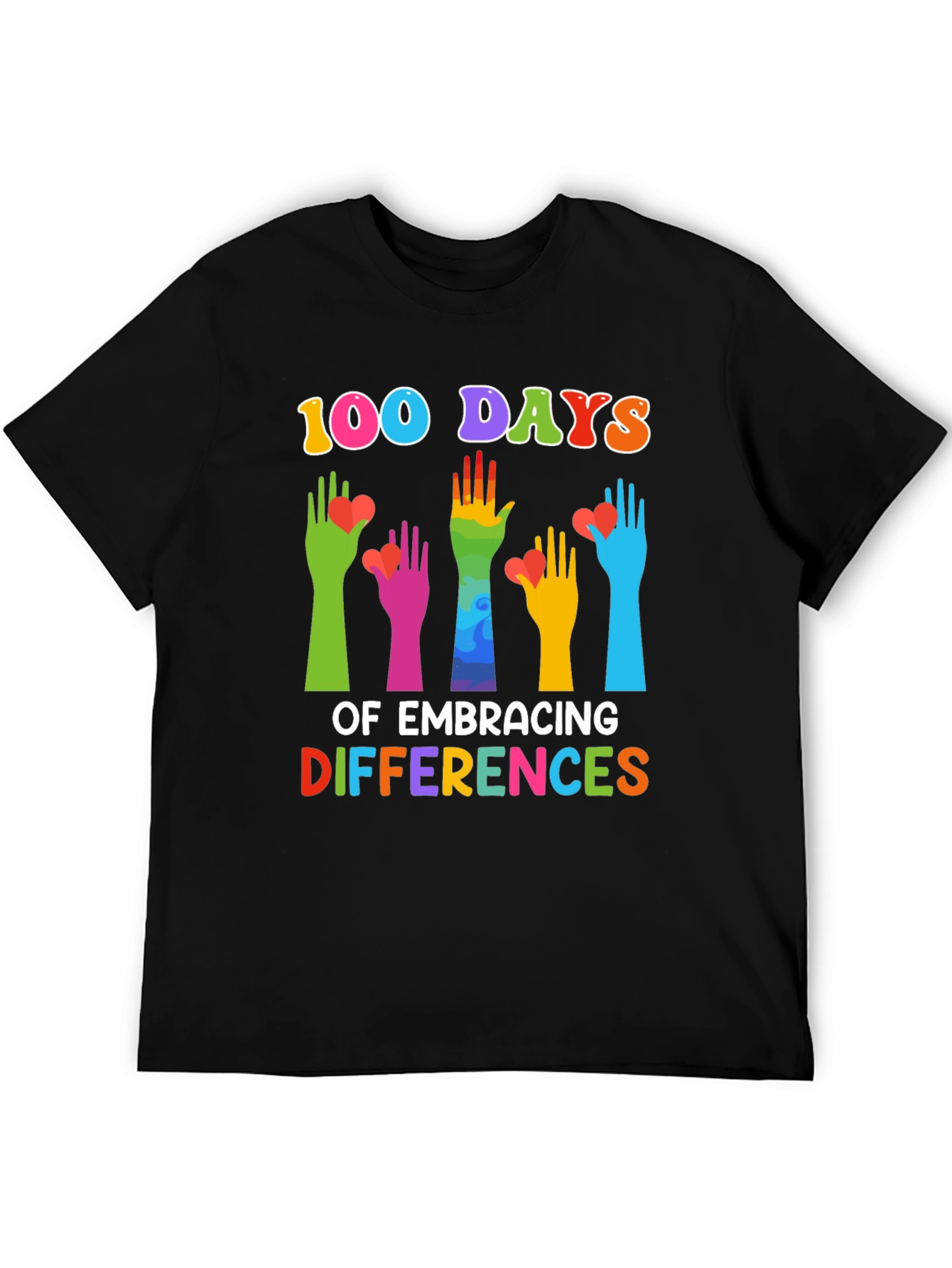 100 Days of Embracing Differences T-Shirt