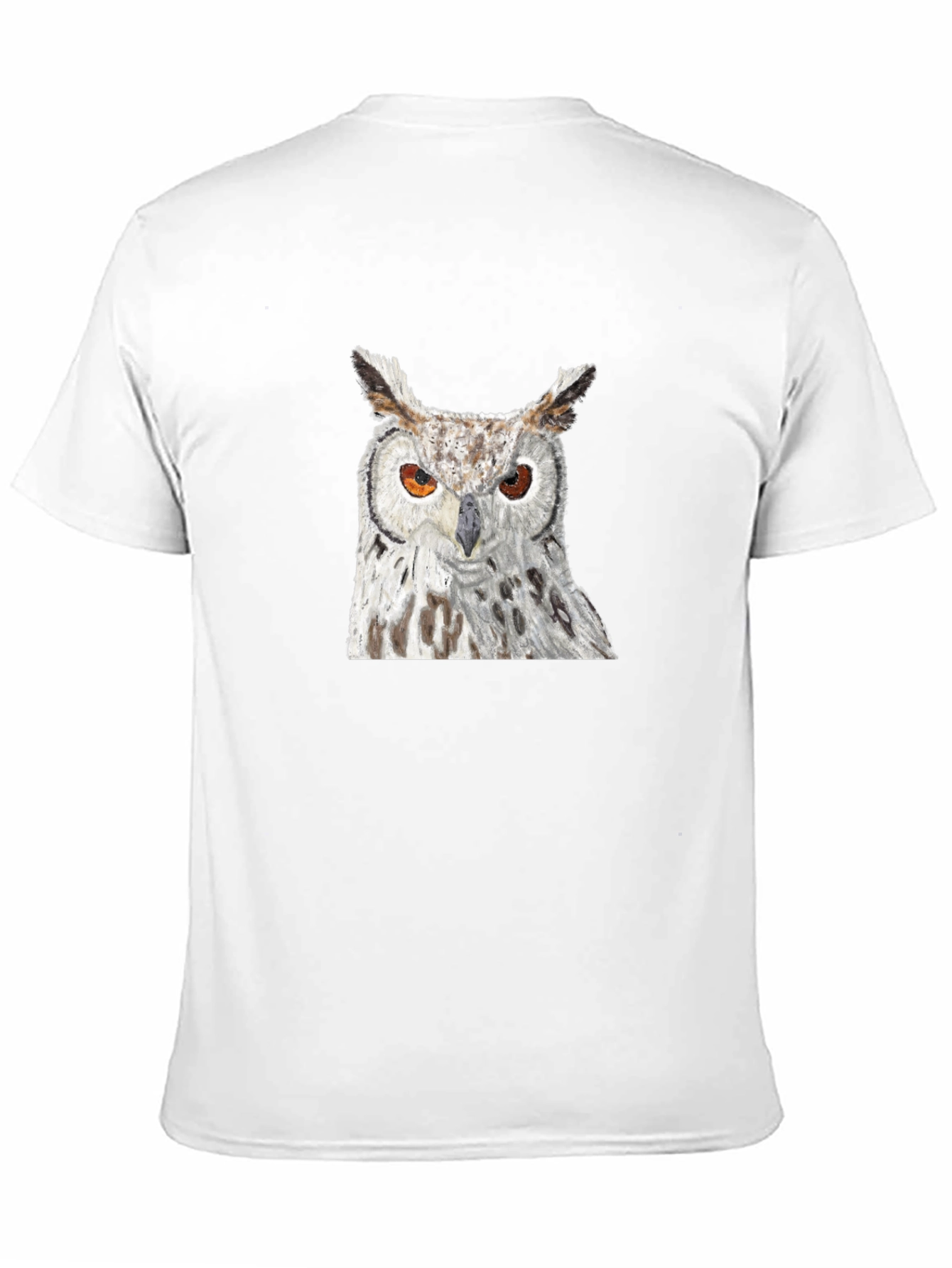 Owl Graphic Black T-Shirt - Unisex