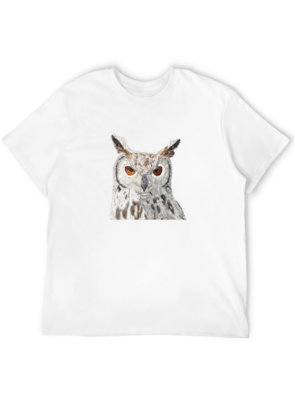 Owl Graphic Black T-Shirt - Unisex