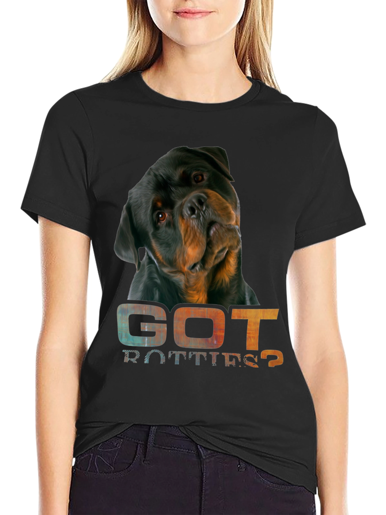 Got Rotties? Graphic Tee Rottweiler Dog T-Shirt