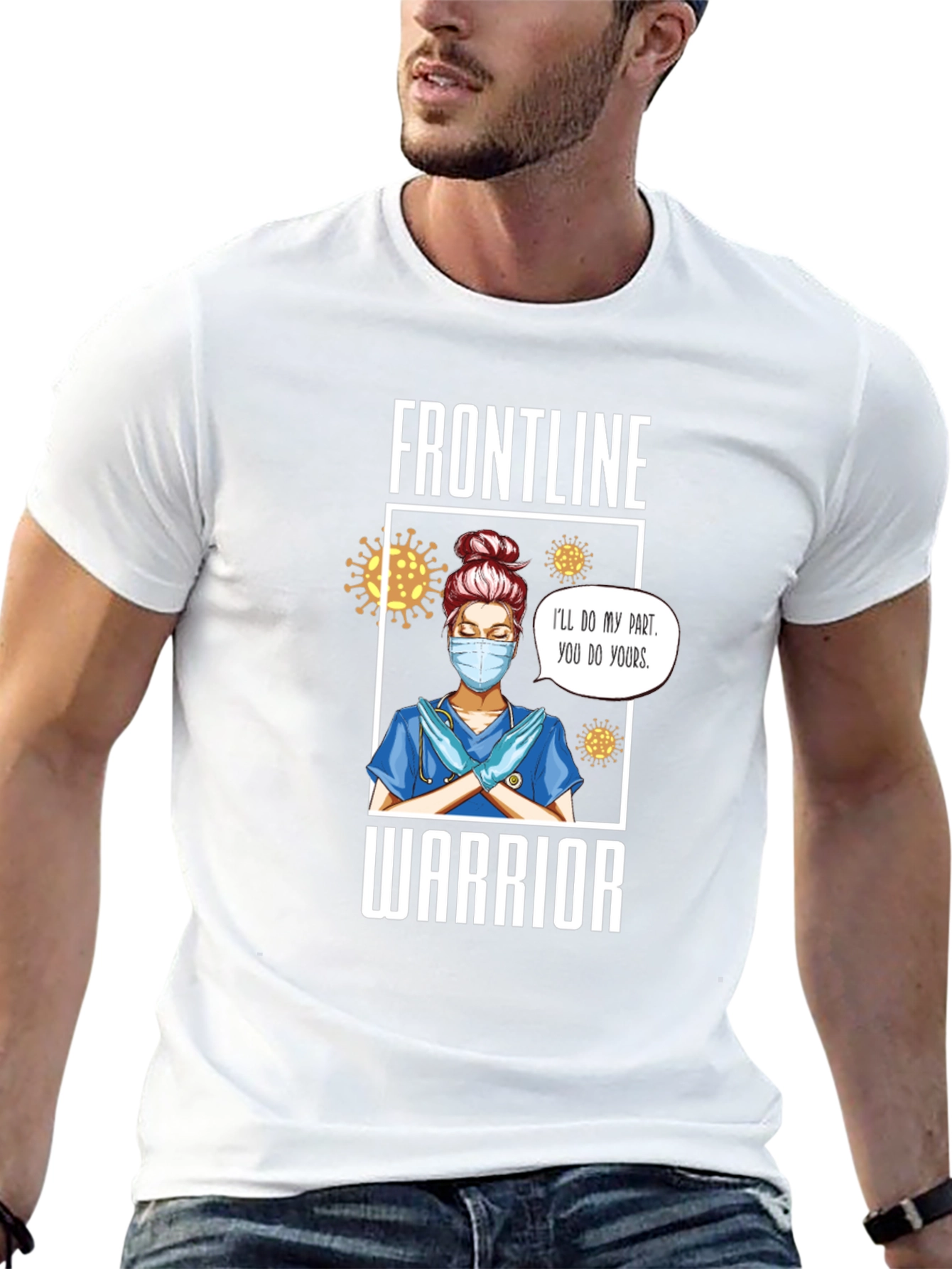Frontline Warrior Nurse T-Shirt - Unisex
