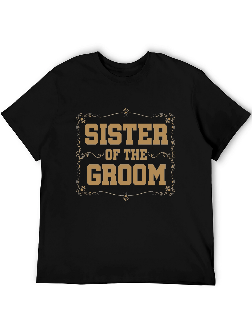 Sister of the Groom T-Shirt - Wedding Party Apparel