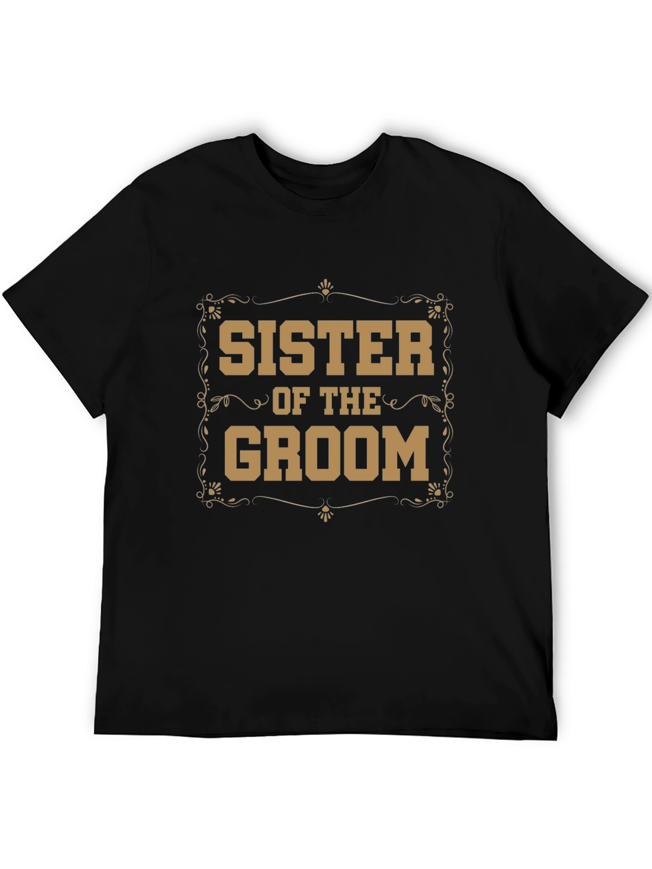 Sister of the Groom T-Shirt - Wedding Party Apparel