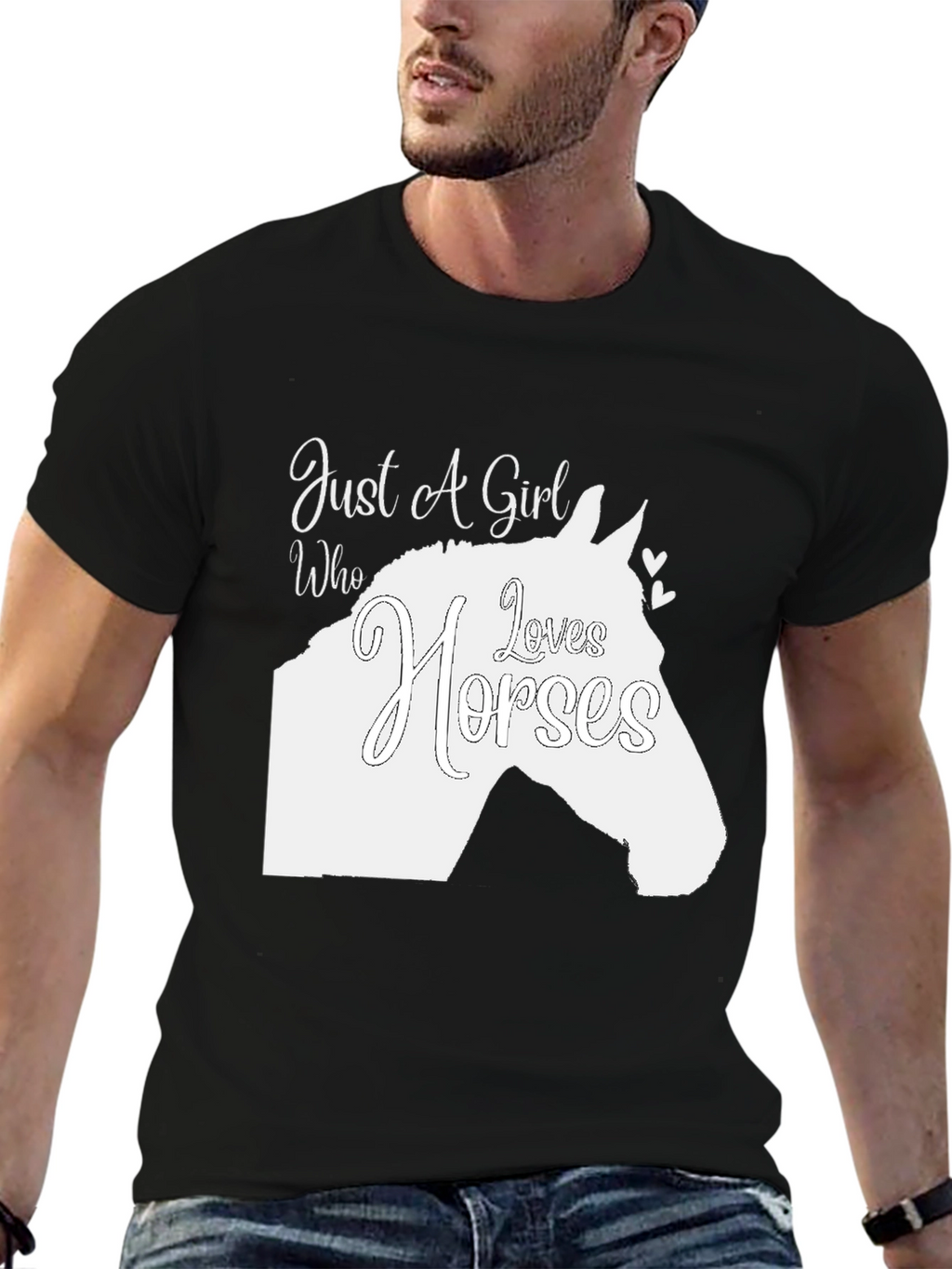 Just A Girl Who Loves Horses T-Shirt