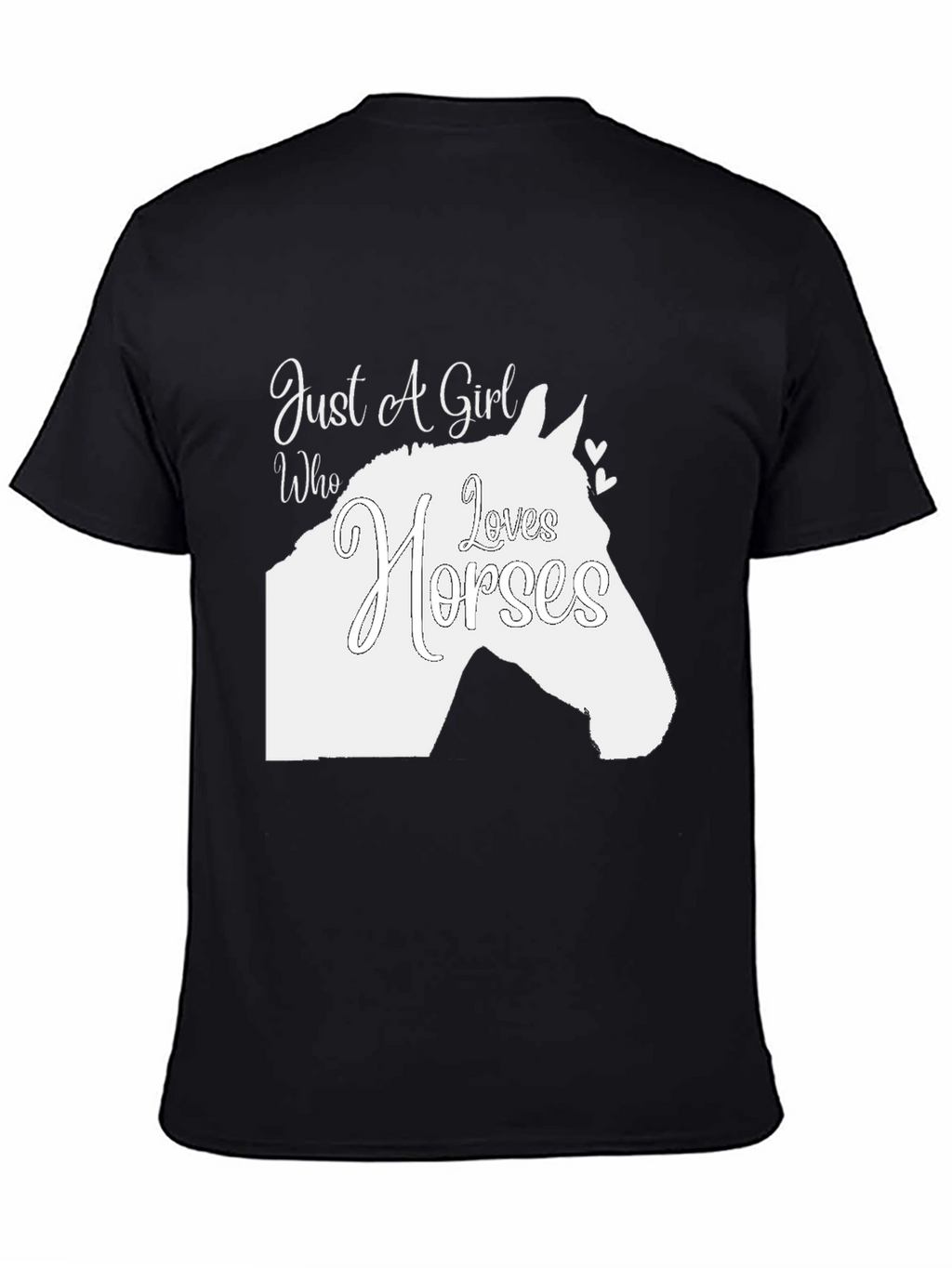 Just A Girl Who Loves Horses T-Shirt