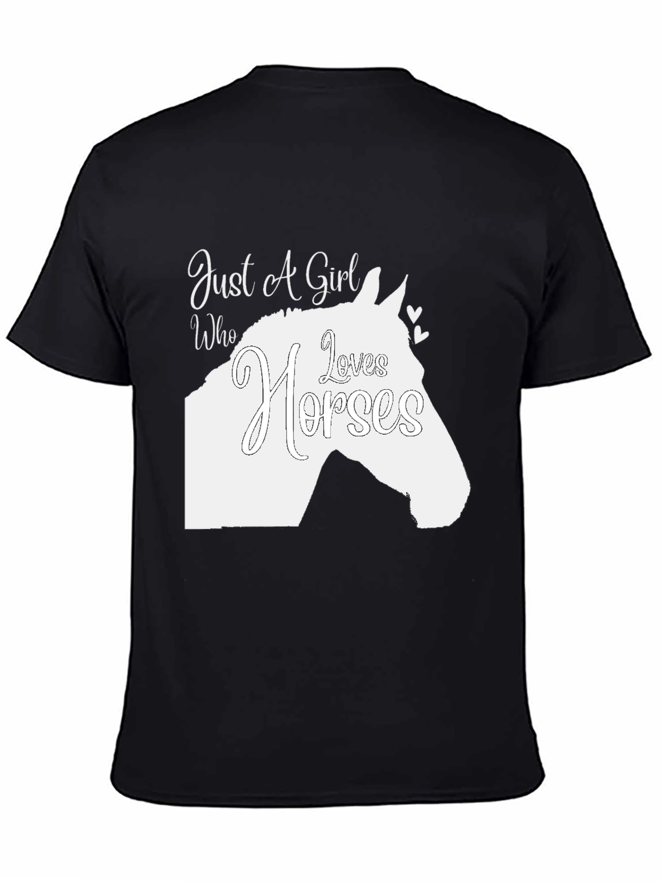 Just A Girl Who Loves Horses T-Shirt