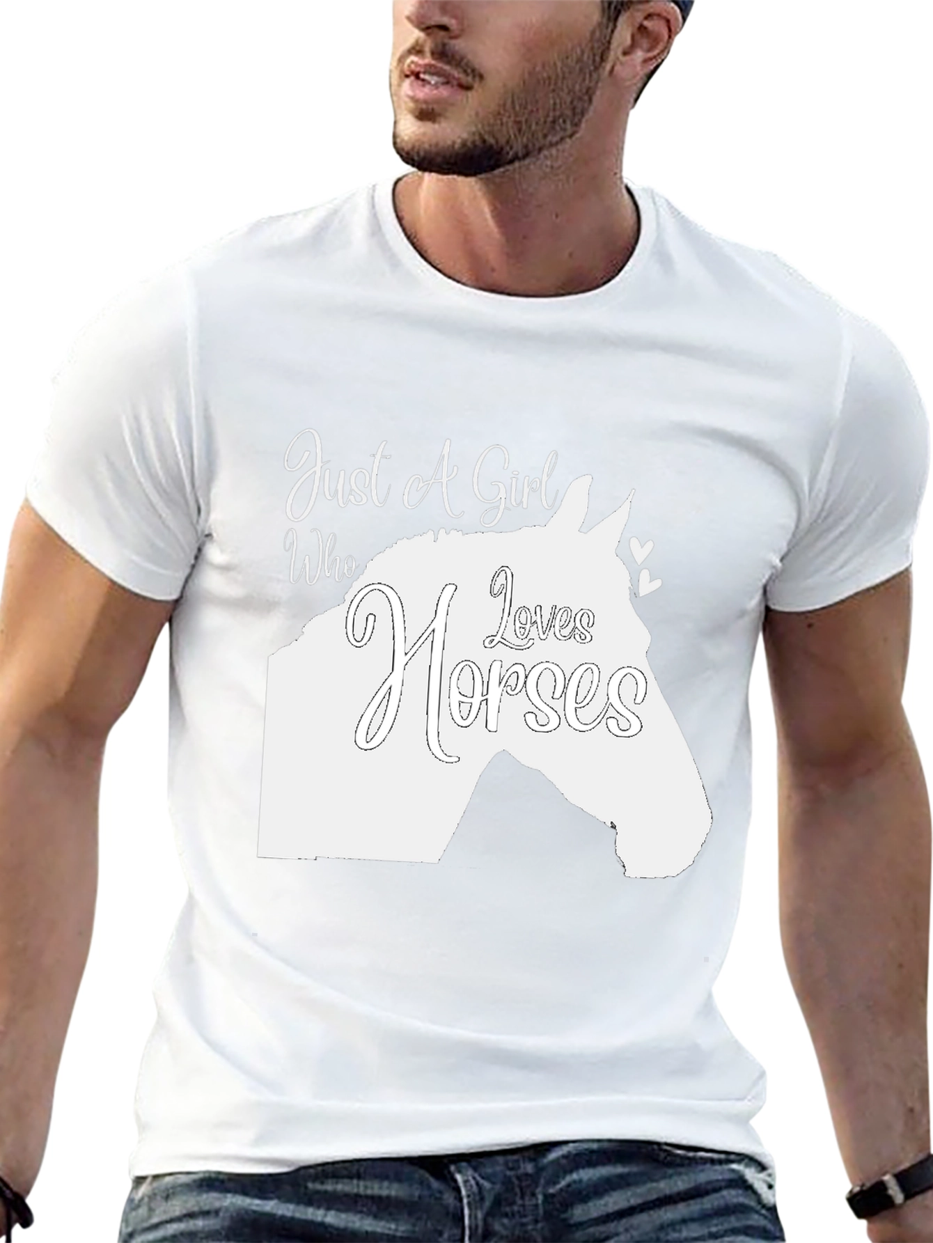 Just A Girl Who Loves Horses T-Shirt