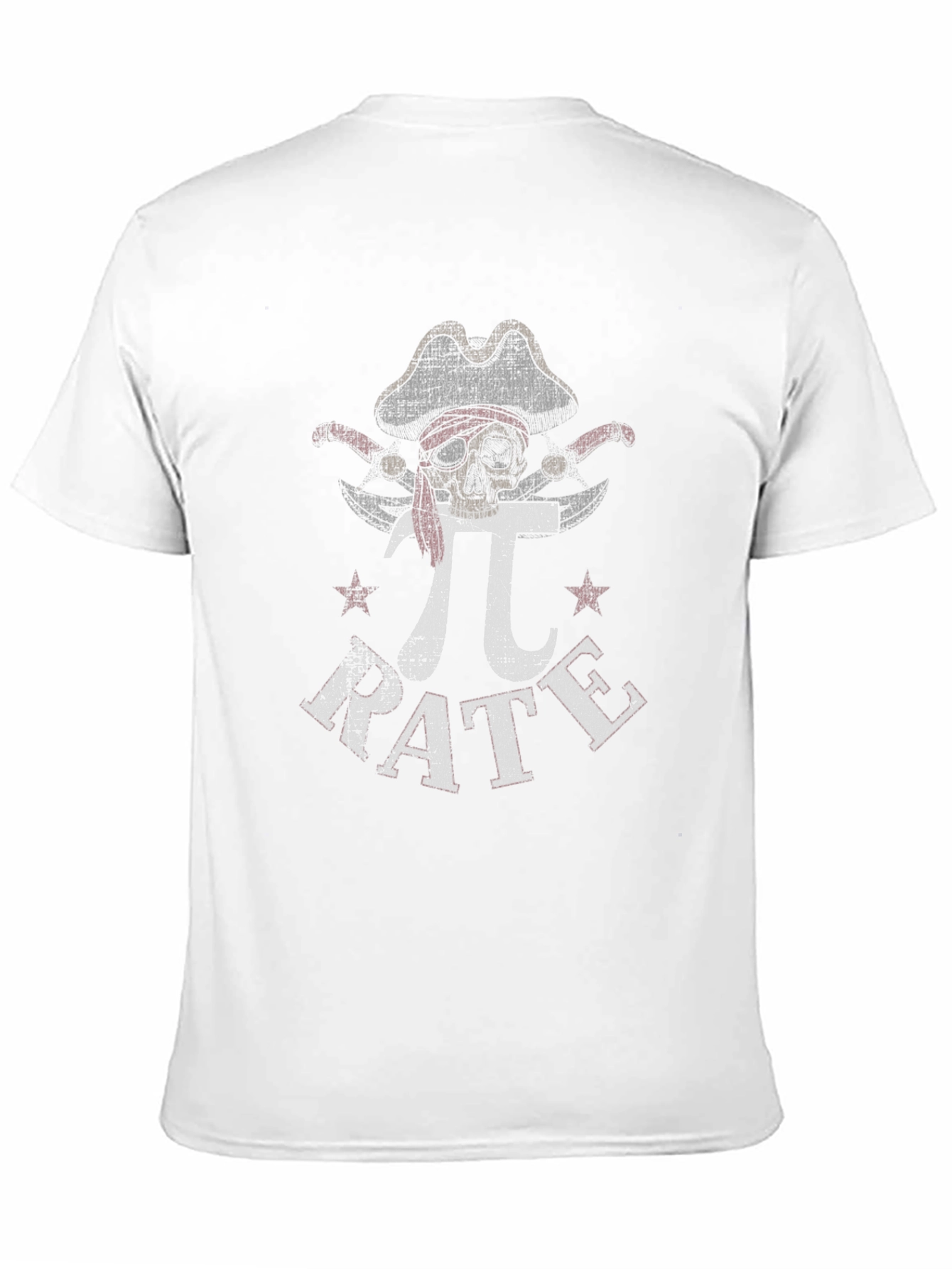 Pi Rate Pirate Pun Graphic T-Shirt