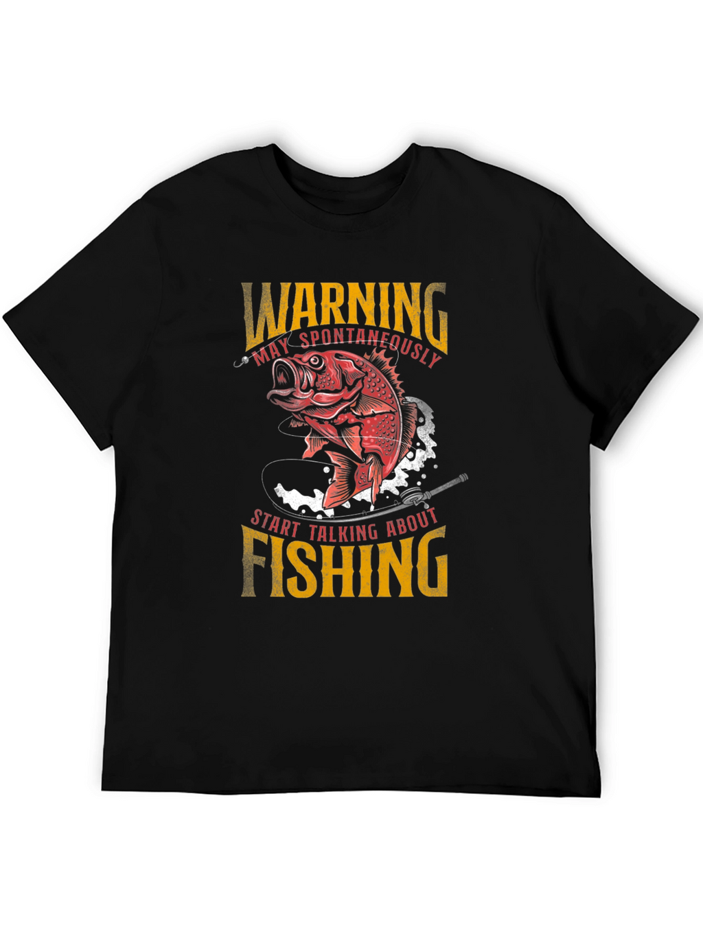 Warning Fishing T-Shirt