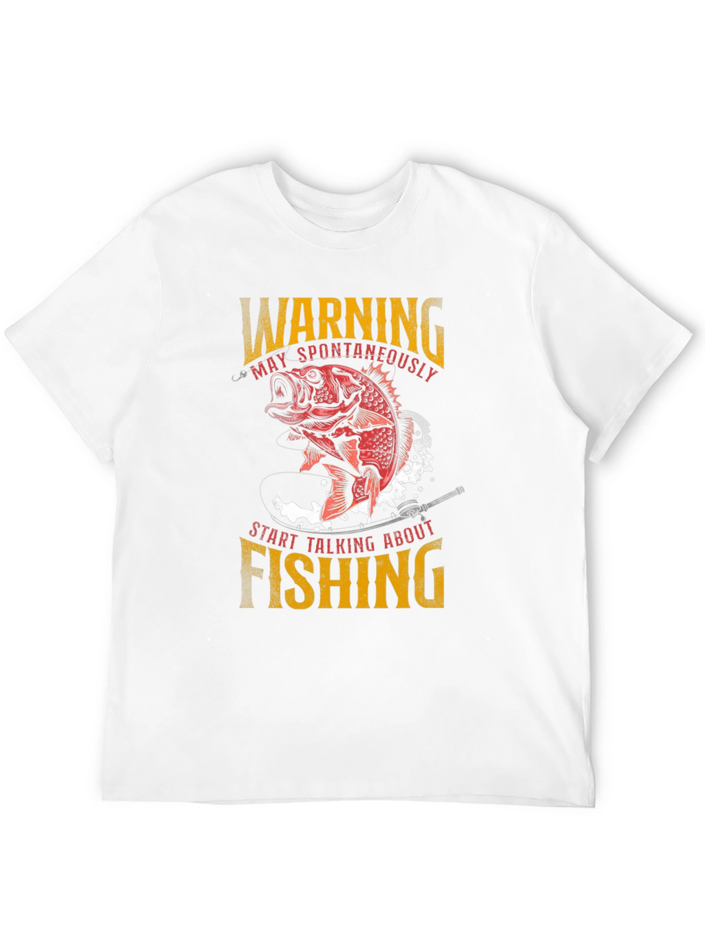 Warning Fishing T-Shirt