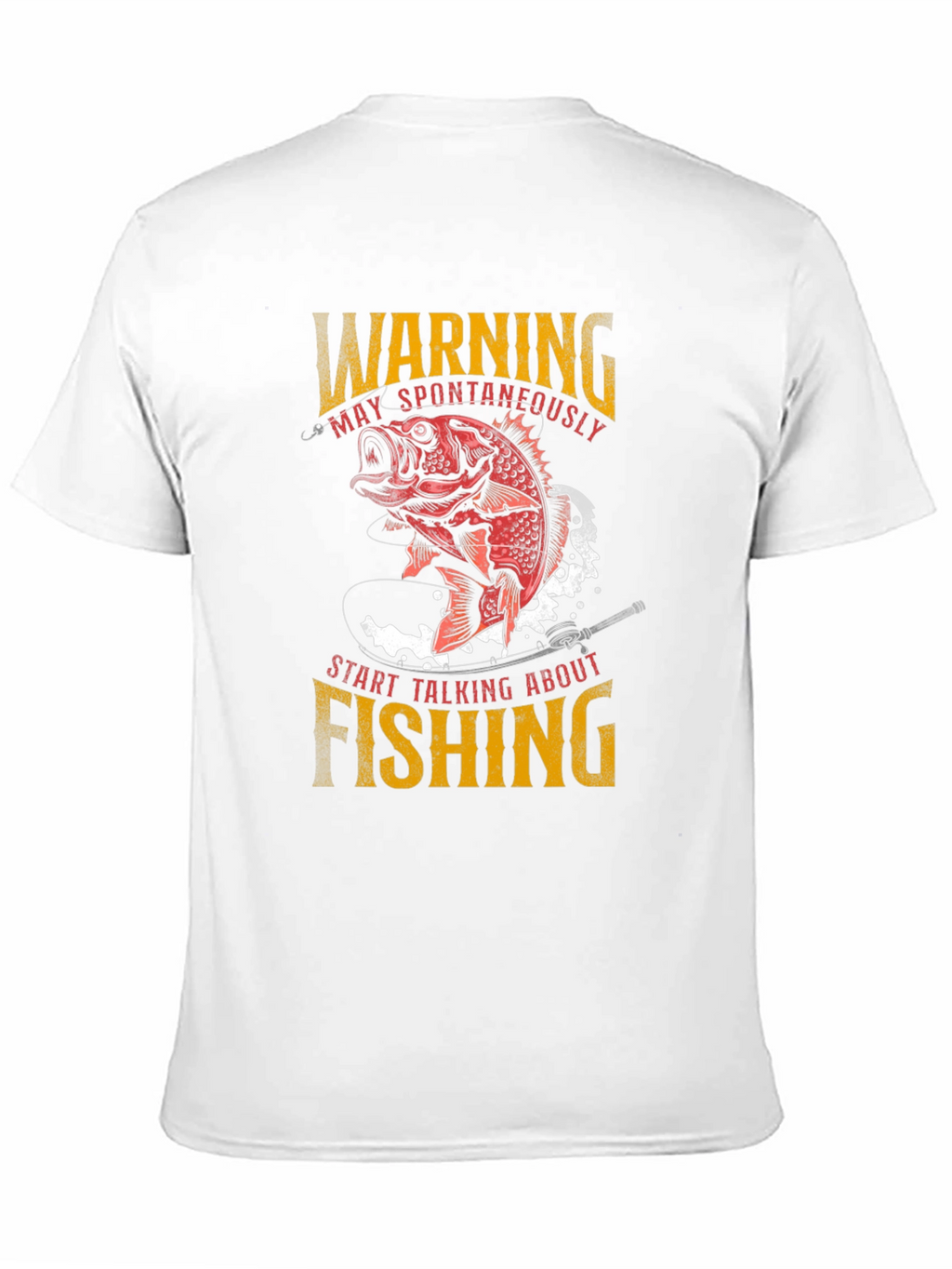 Warning Fishing T-Shirt