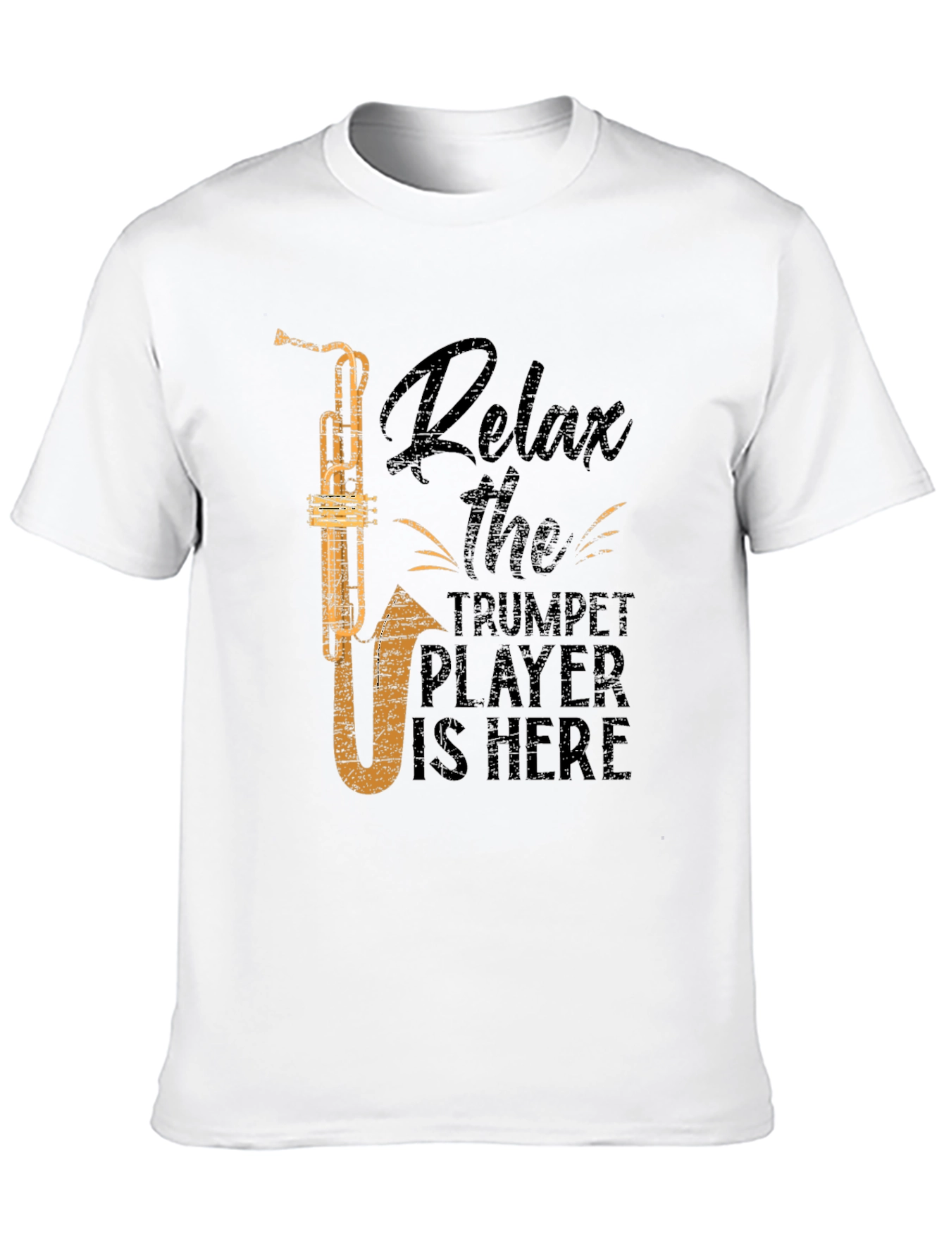 Relax Trumpet Player T-Shirt - Funny Musician Tee