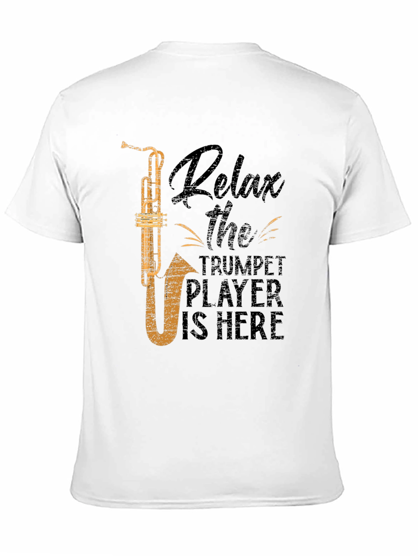 Relax Trumpet Player T-Shirt - Funny Musician Tee