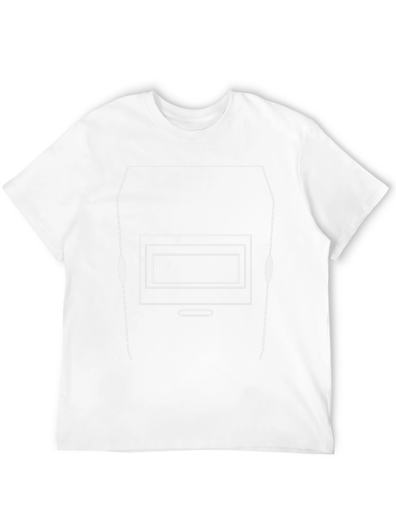 Welders Mask Graphic Tee - Black Cotton Comfort
