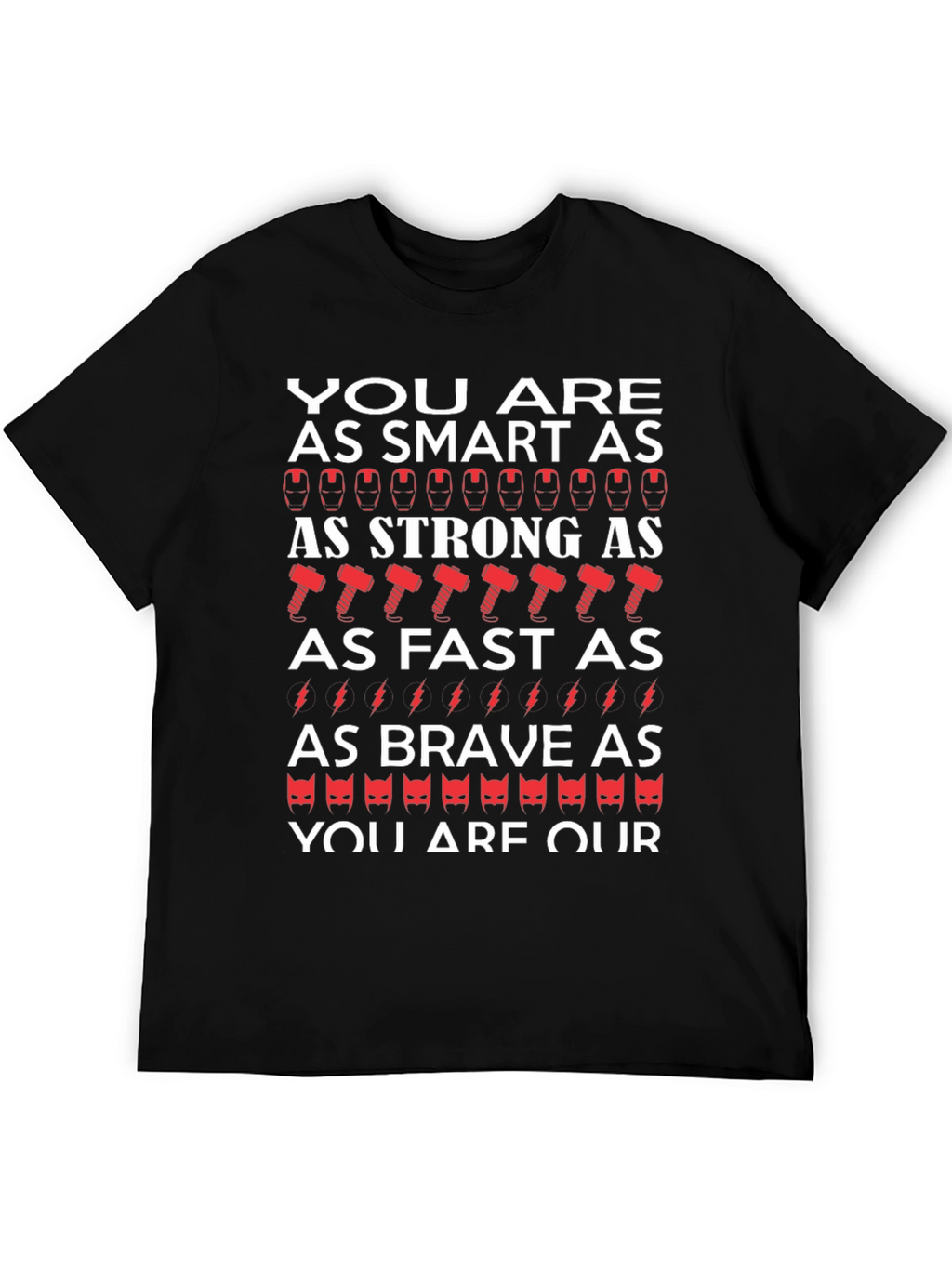 Marvel Super Hero Inspired Mens T-Shirt