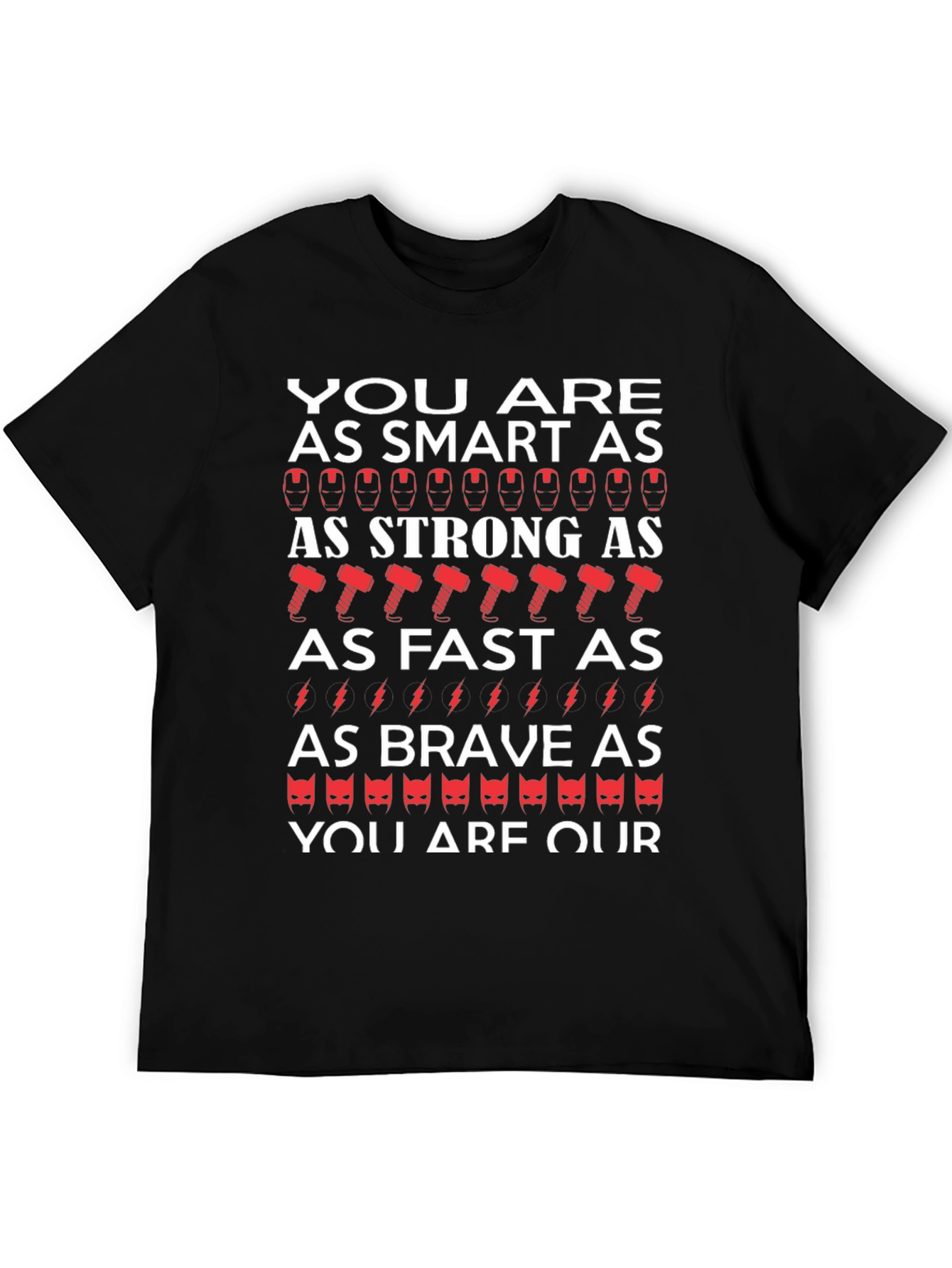 Marvel Super Hero Inspired Mens T-Shirt
