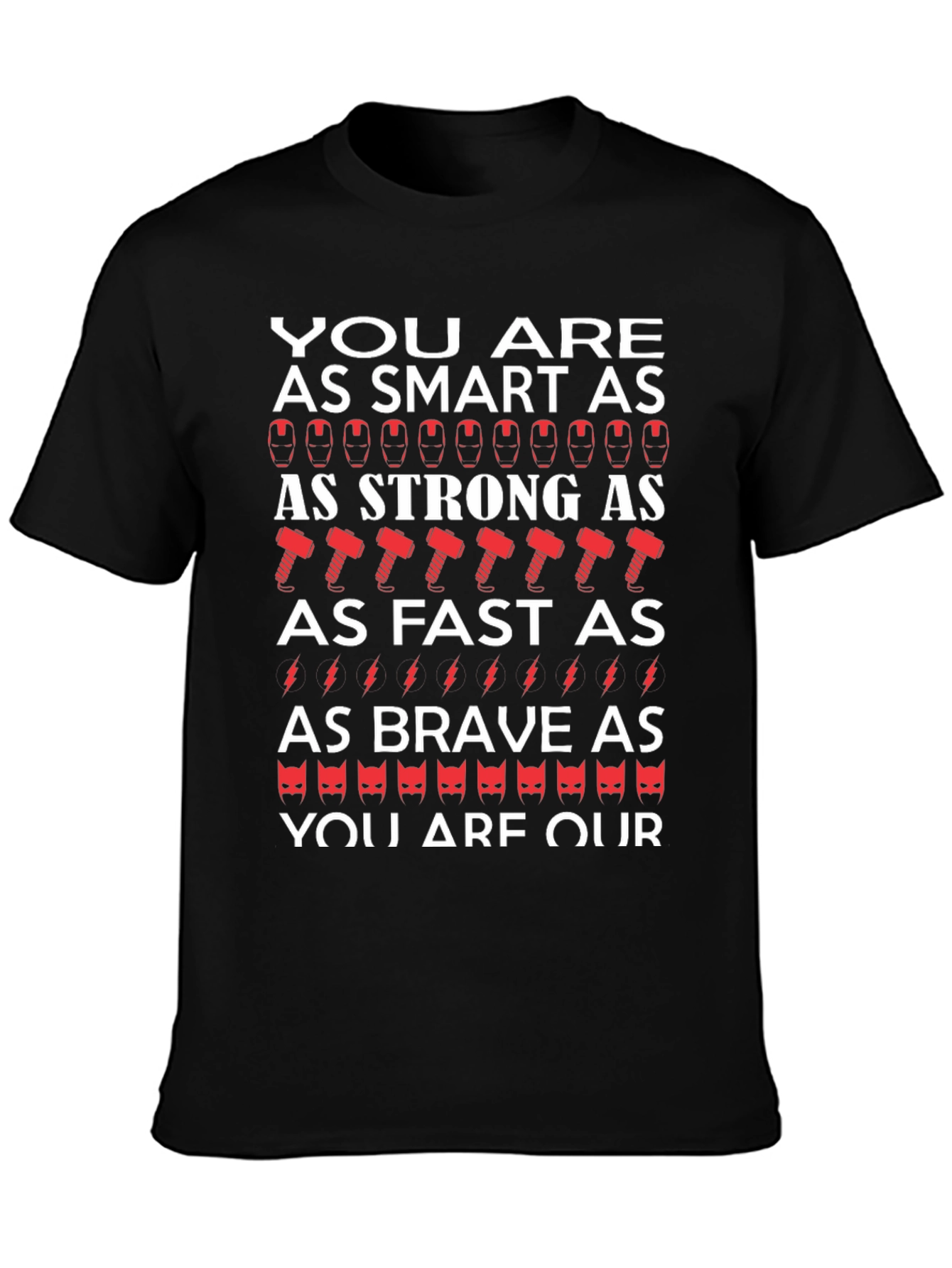 Marvel Super Hero Inspired Mens T-Shirt