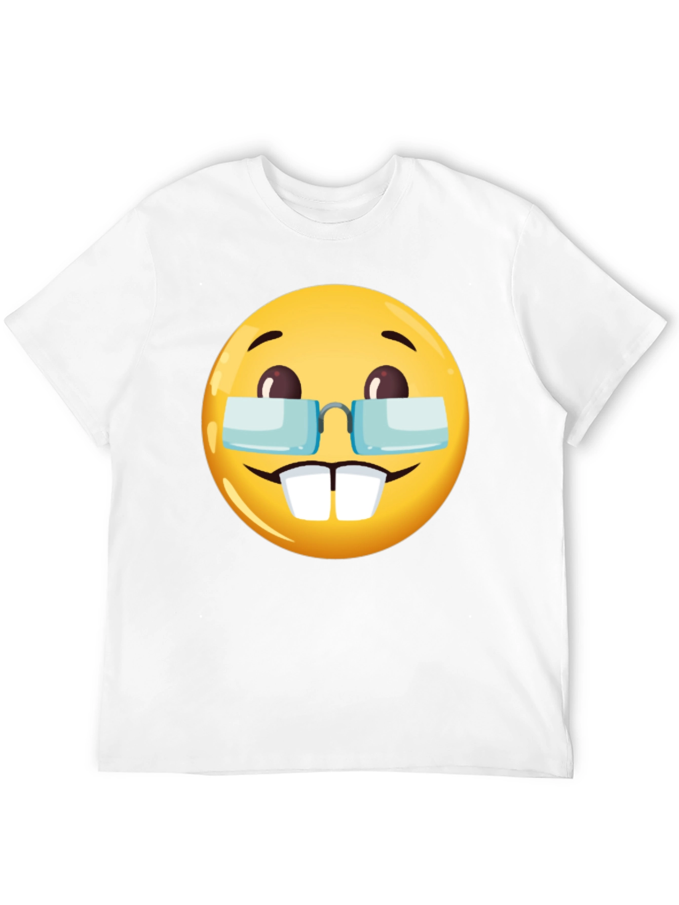 Emoji Geek T-Shirt - Nerd Emoji Tee