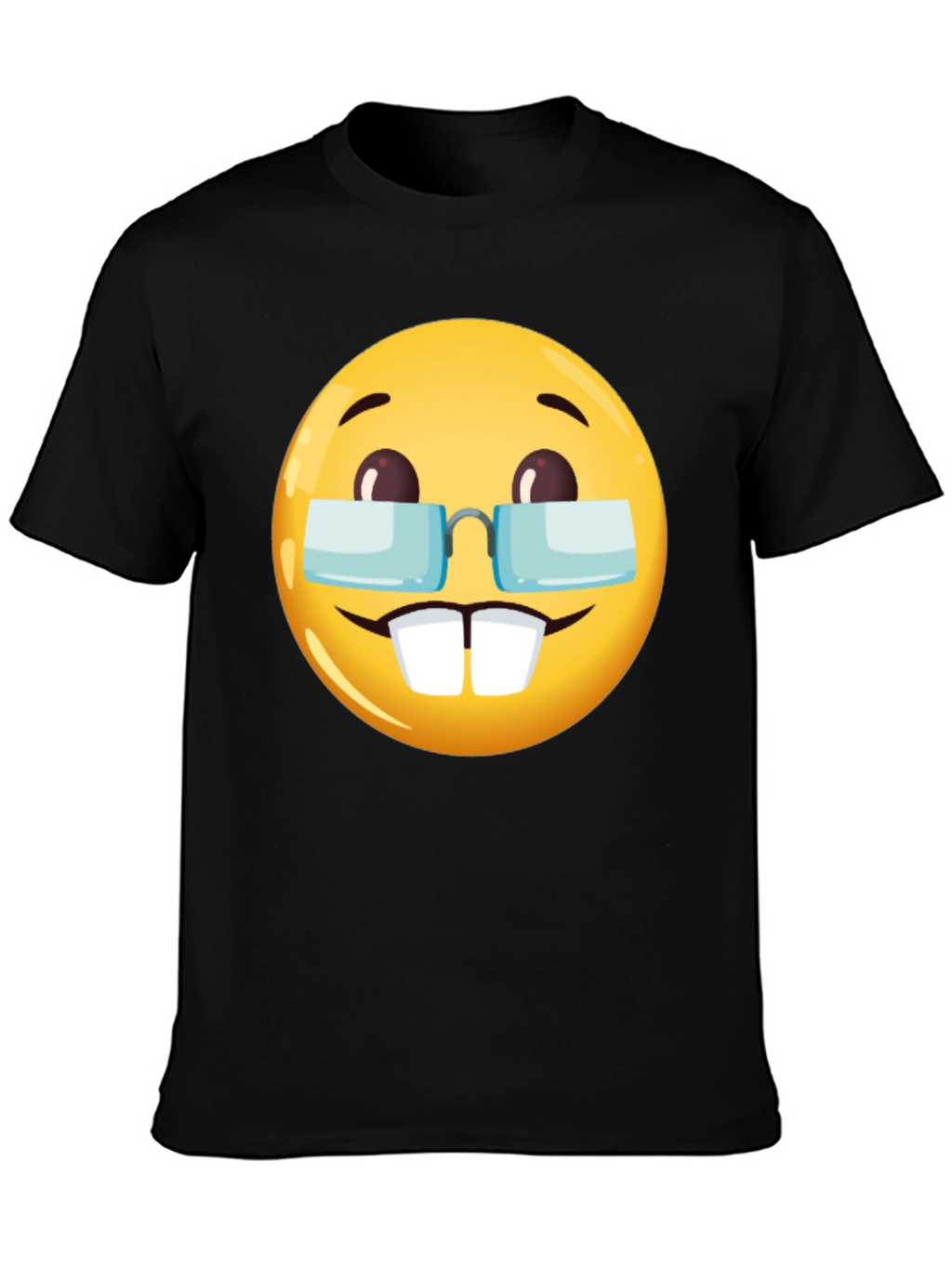 Emoji Geek T-Shirt - Nerd Emoji Tee