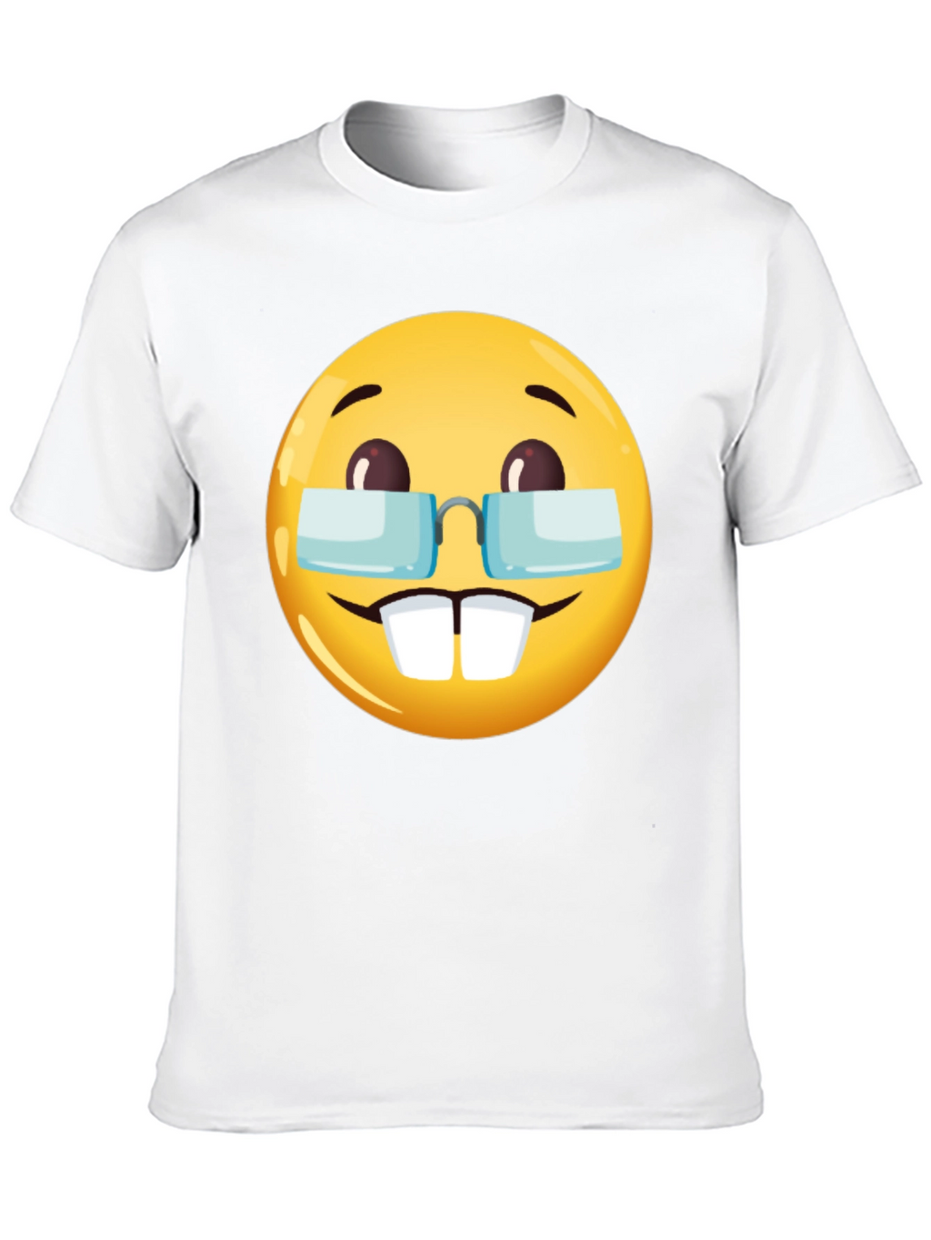 Emoji Geek T-Shirt - Nerd Emoji Tee