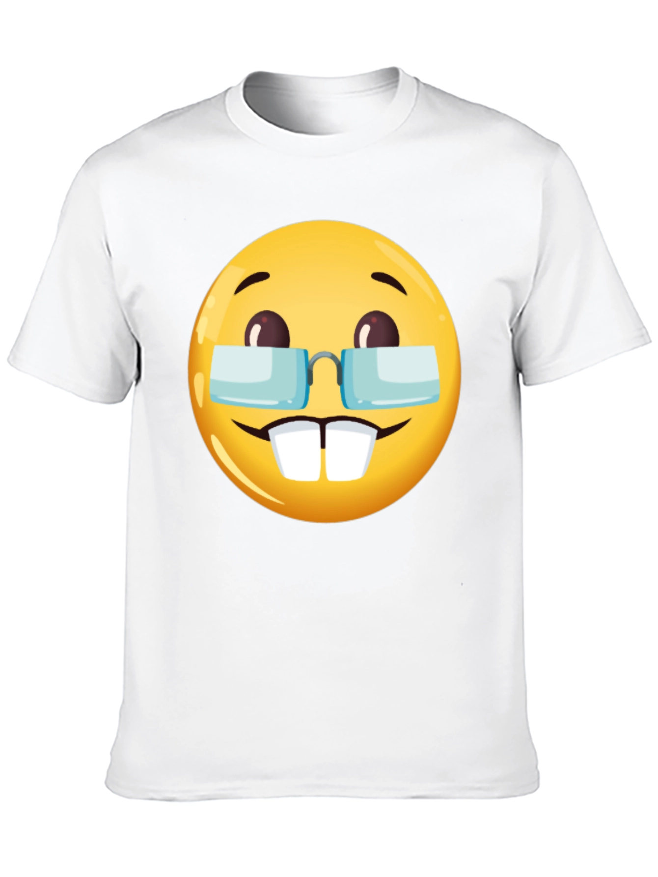 Emoji Geek T-Shirt - Nerd Emoji Tee