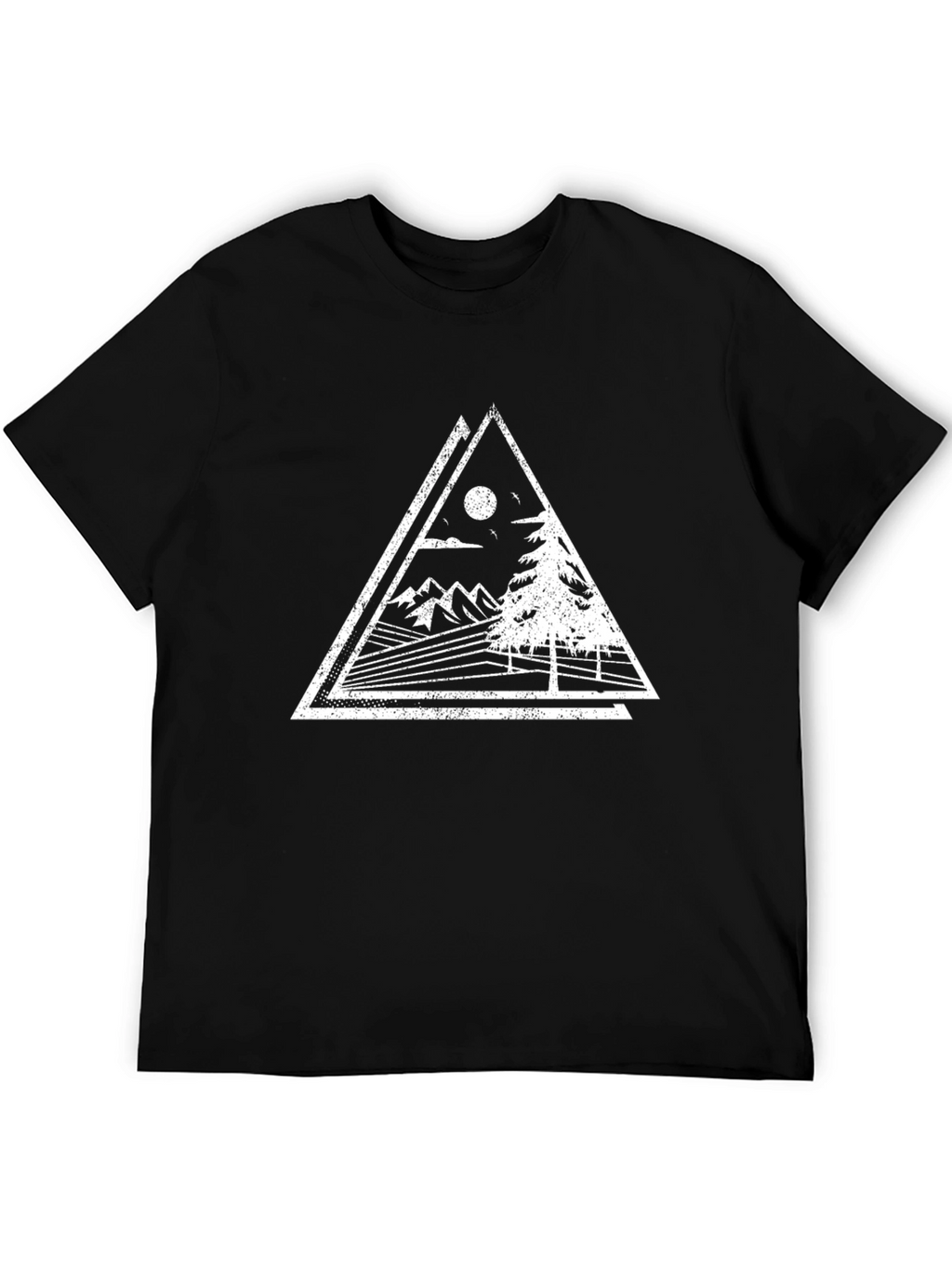 Mountain Scene Graphic Tee