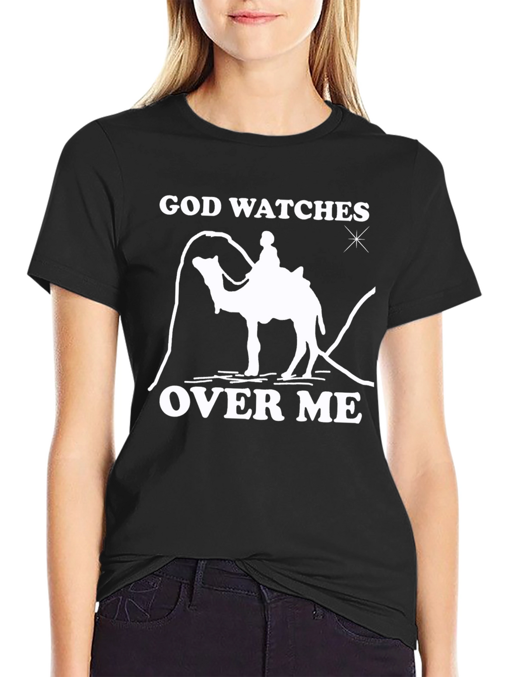 God Watches Over Me Graphic Tee
