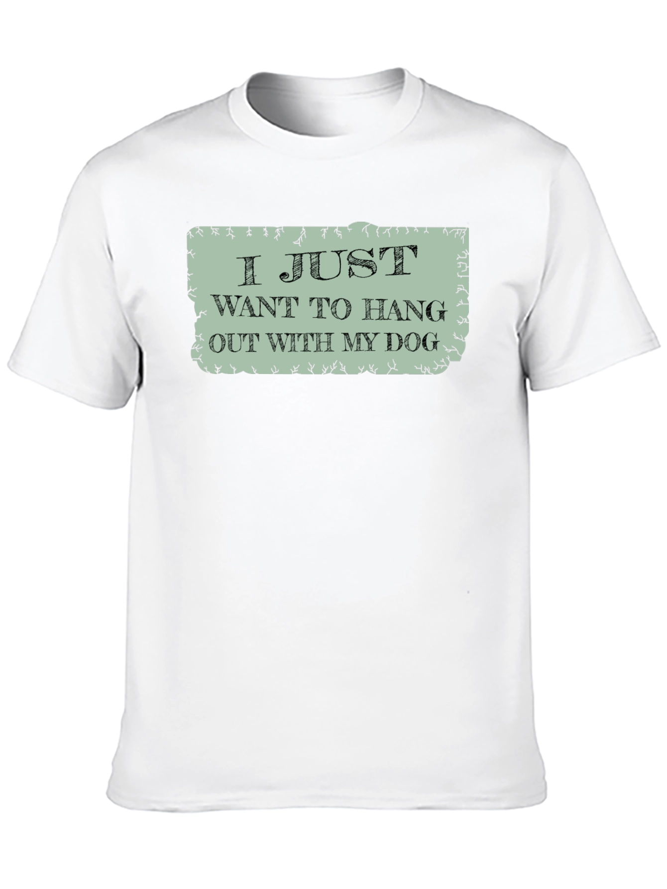 Hang Out with My Dog Graphic Tee