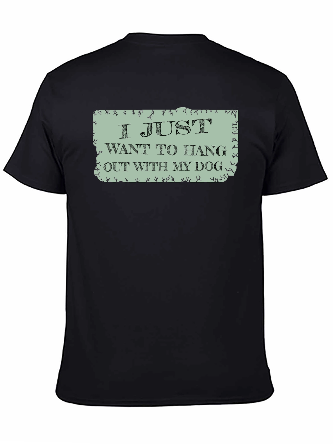 Hang Out with My Dog Graphic Tee
