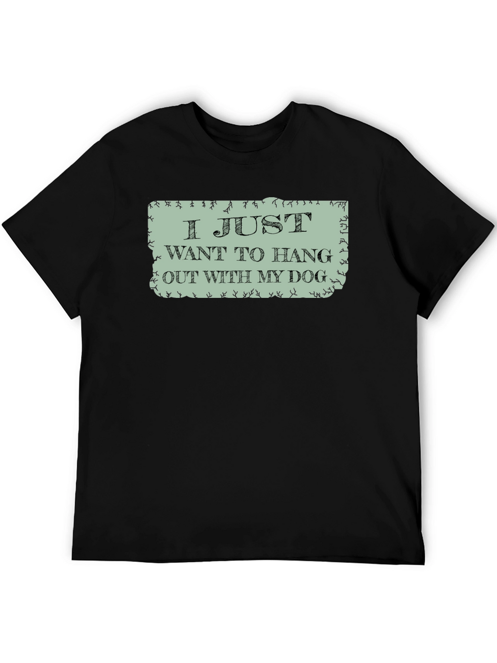 Hang Out with My Dog Graphic Tee