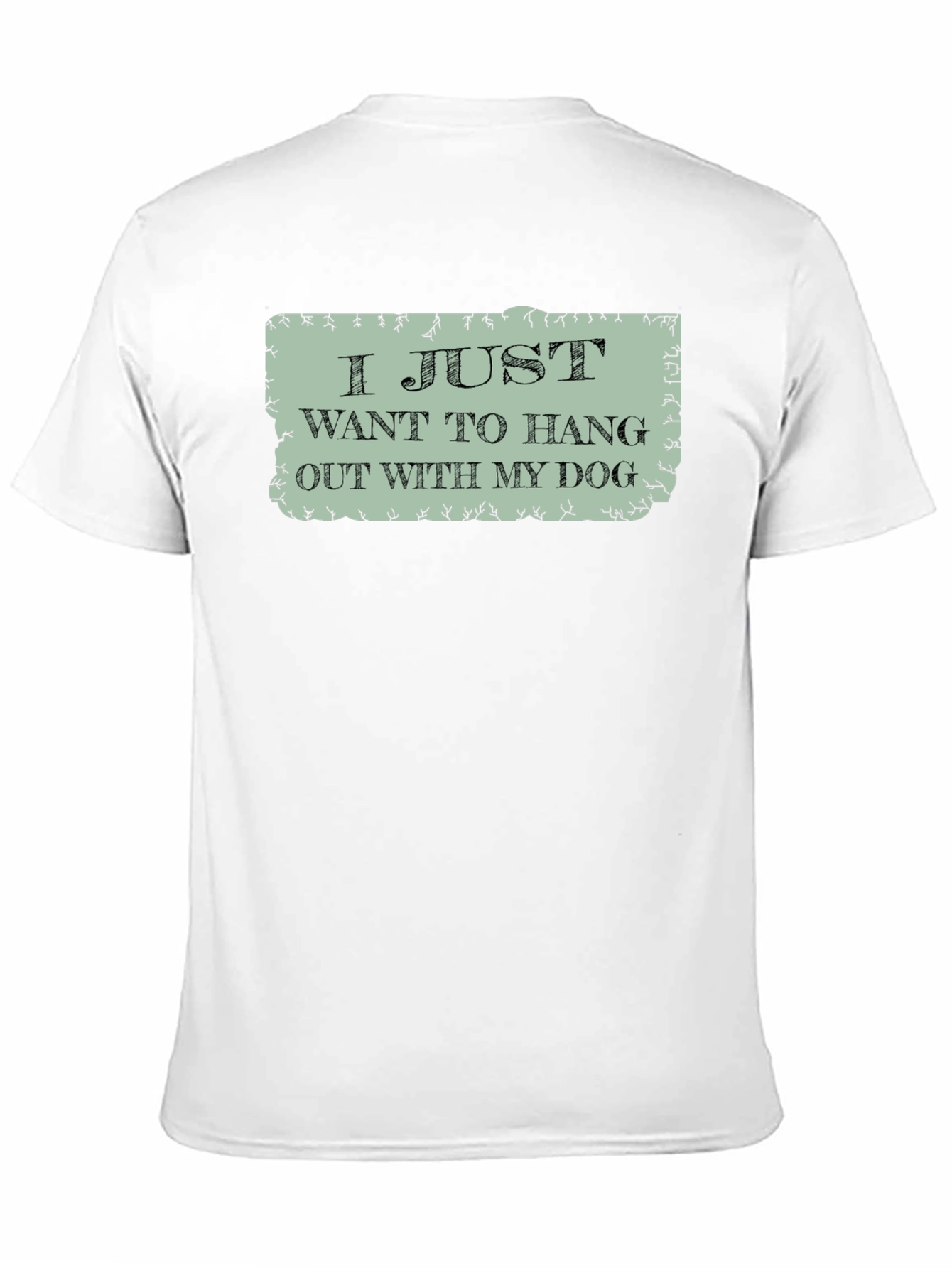 Hang Out with My Dog Graphic Tee
