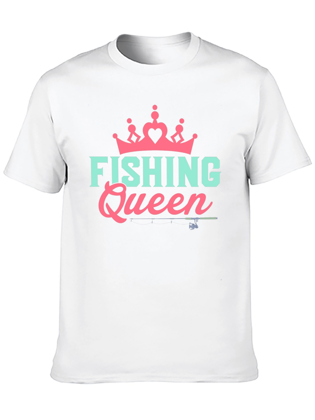 Fishing Queen T-Shirt - Angler Gift