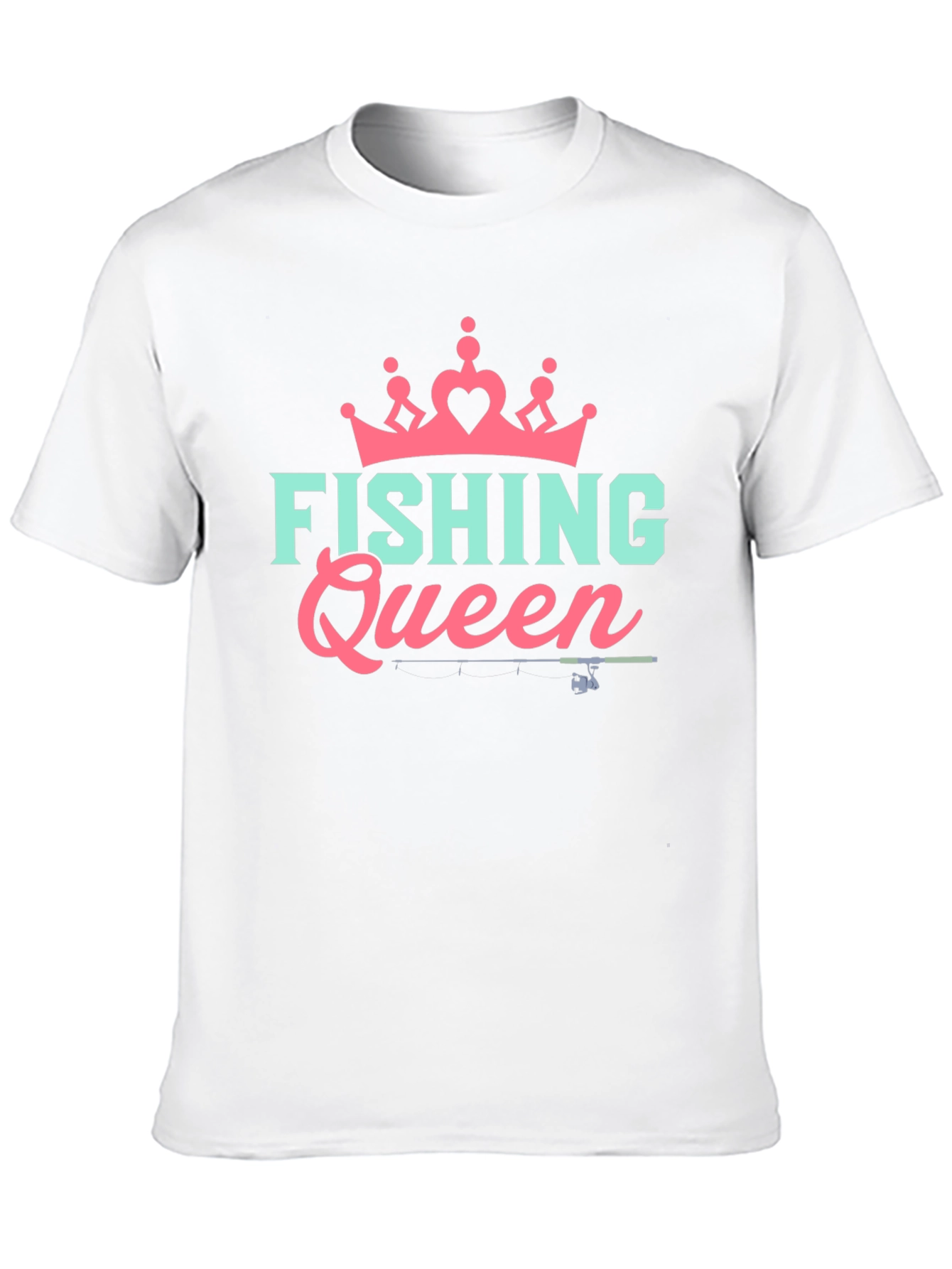 Fishing Queen T-Shirt - Angler Gift