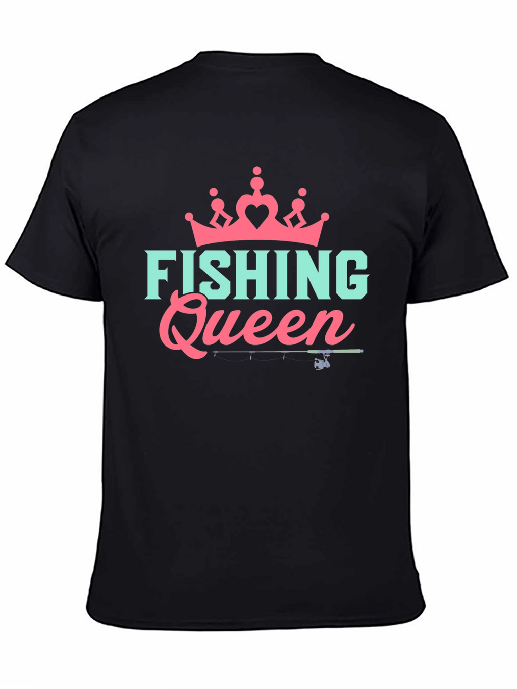 Fishing Queen T-Shirt - Angler Gift