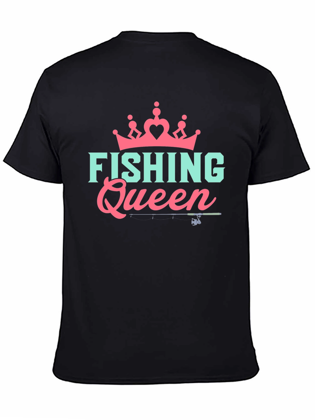 Fishing Queen T-Shirt - Angler Gift