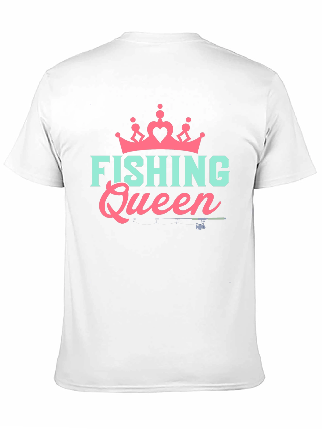 Fishing Queen T-Shirt - Angler Gift