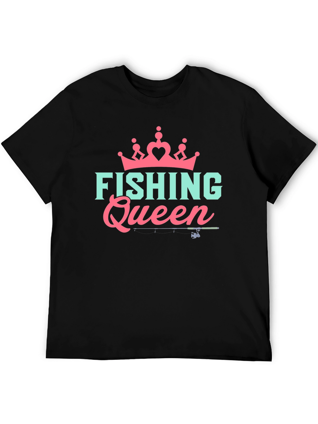 Fishing Queen T-Shirt - Angler Gift