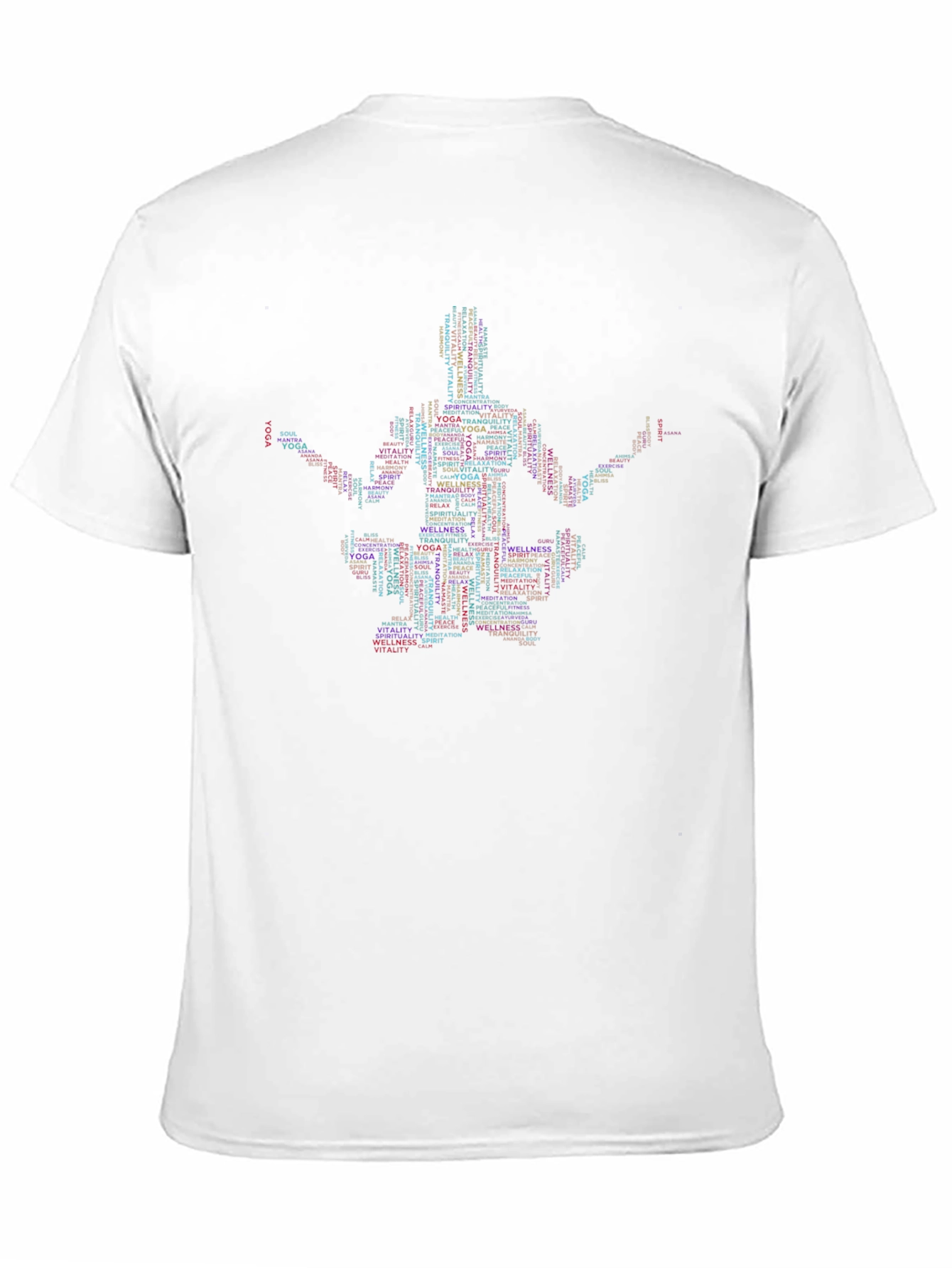 Yoga Word Art T-Shirt