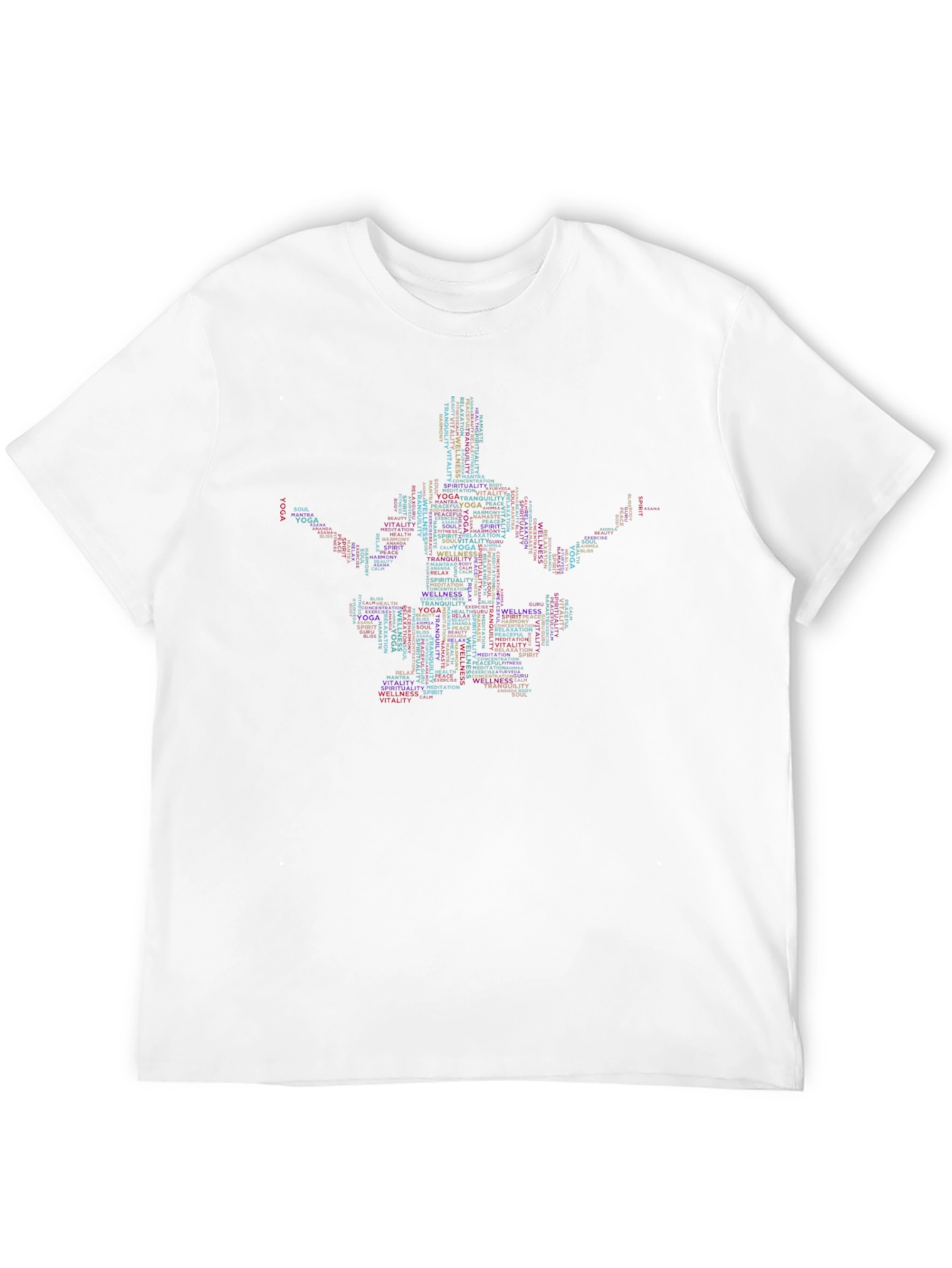 Yoga Word Art T-Shirt