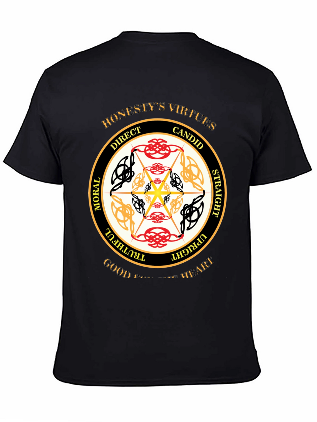 Honestys Virtues Graphic Tee - Moral Upright Shirt