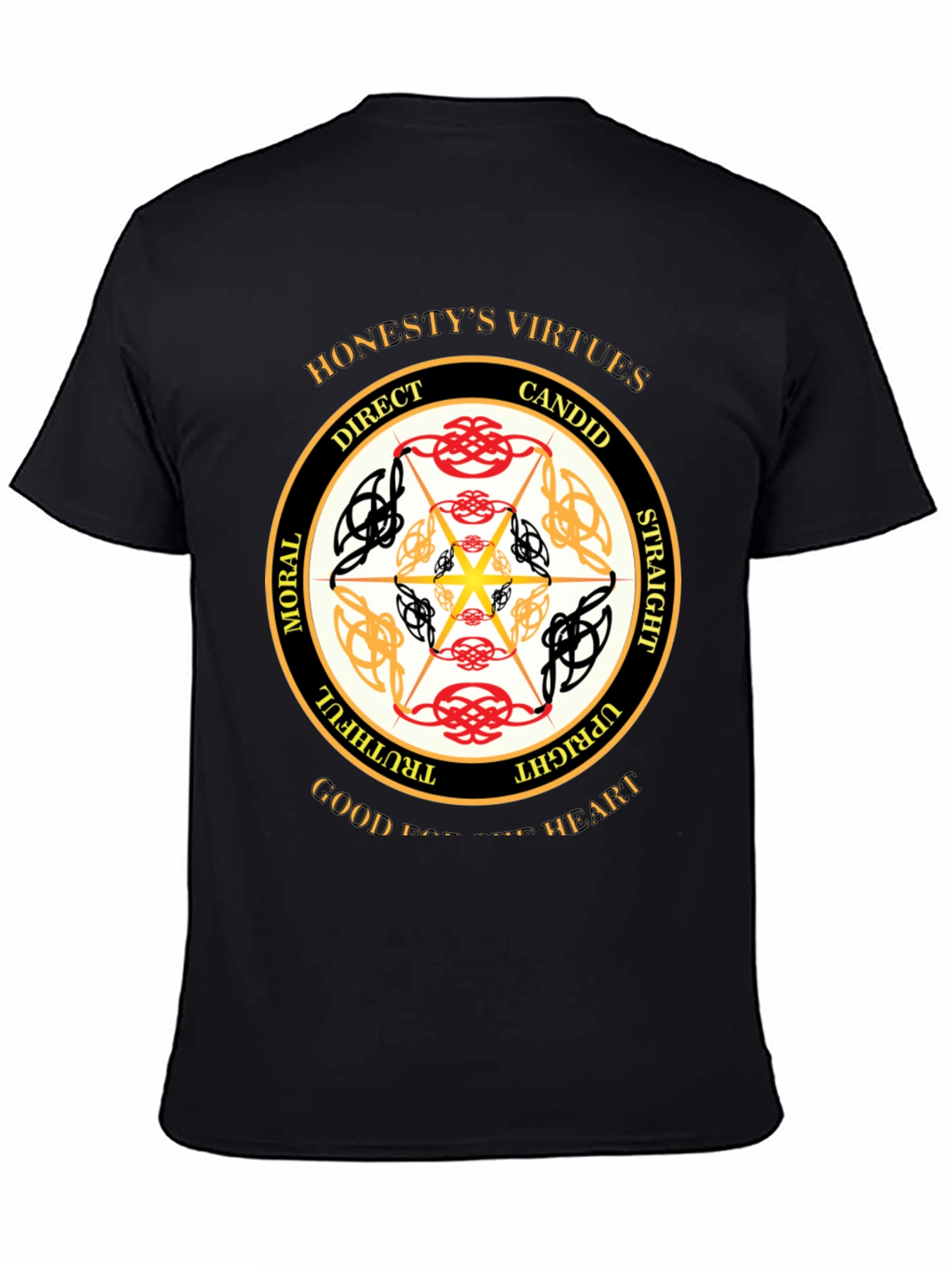 Honestys Virtues Graphic Tee - Moral Upright Shirt