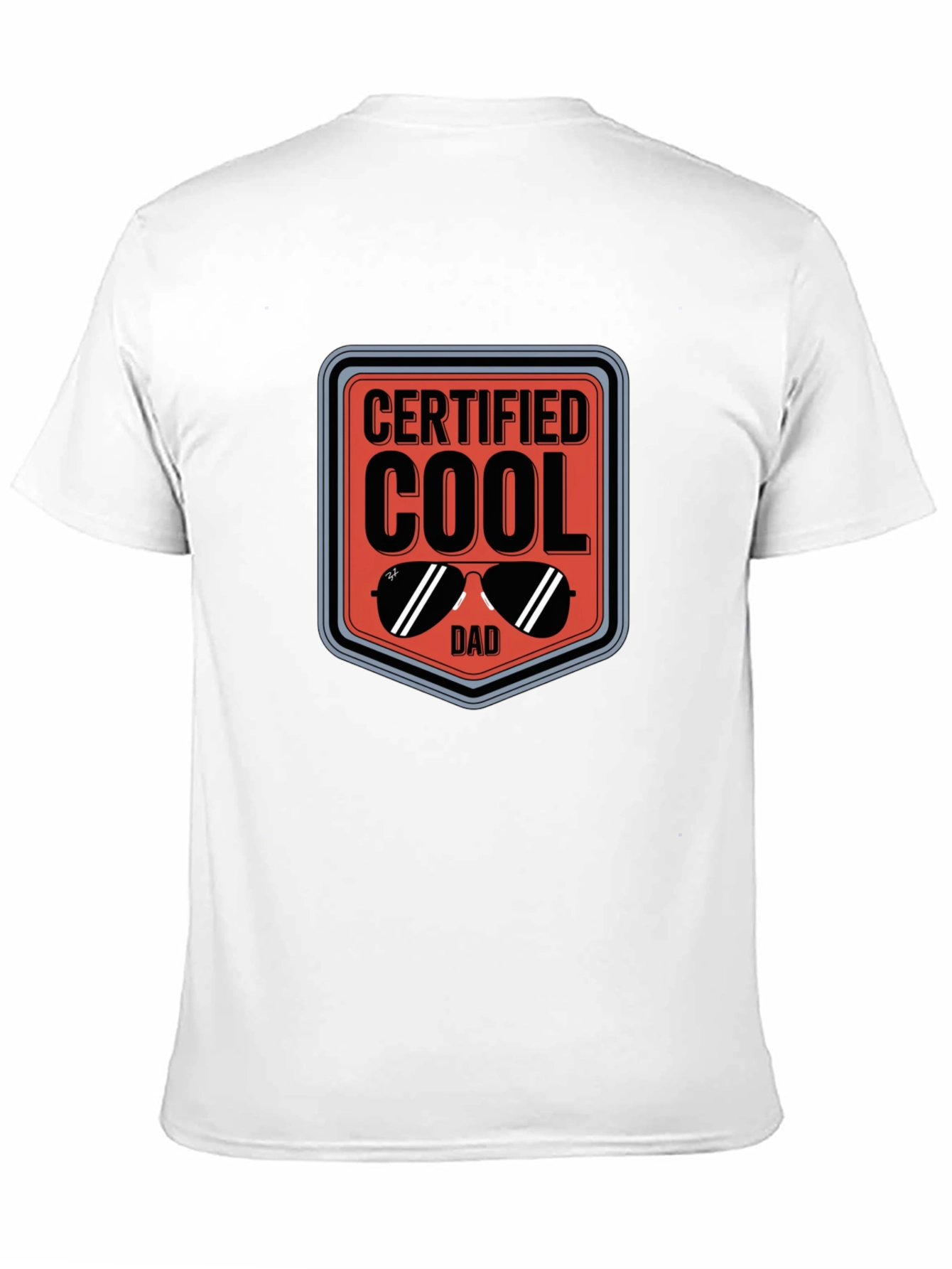 Cool Dad Certified Graphic Tee - Black