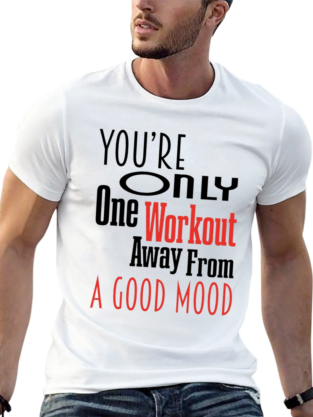 Workout Motivation T-Shirt - Good Mood Guarantee!