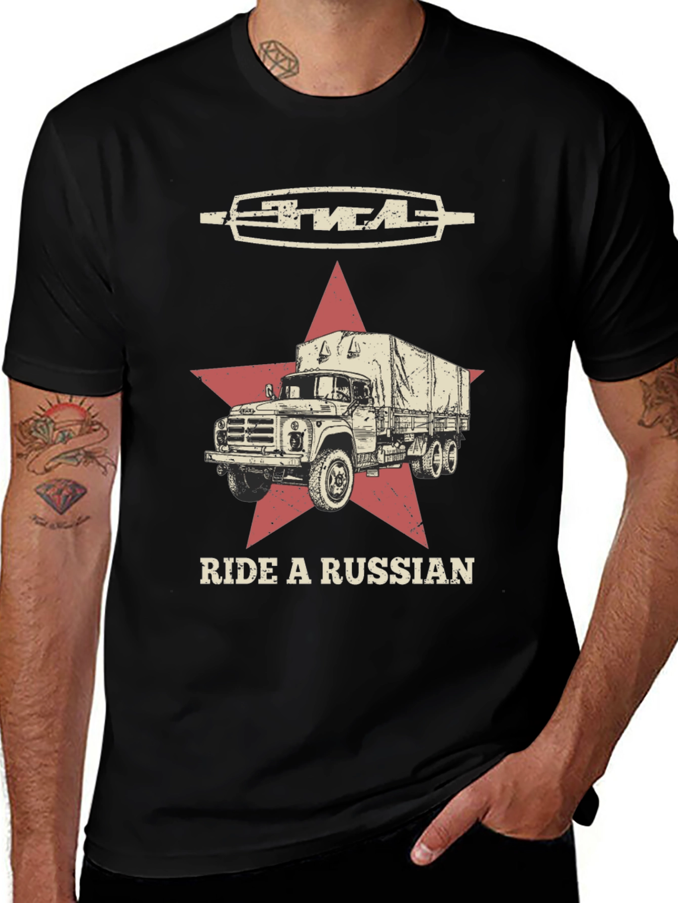 Ride A Russian Truck T-Shirt