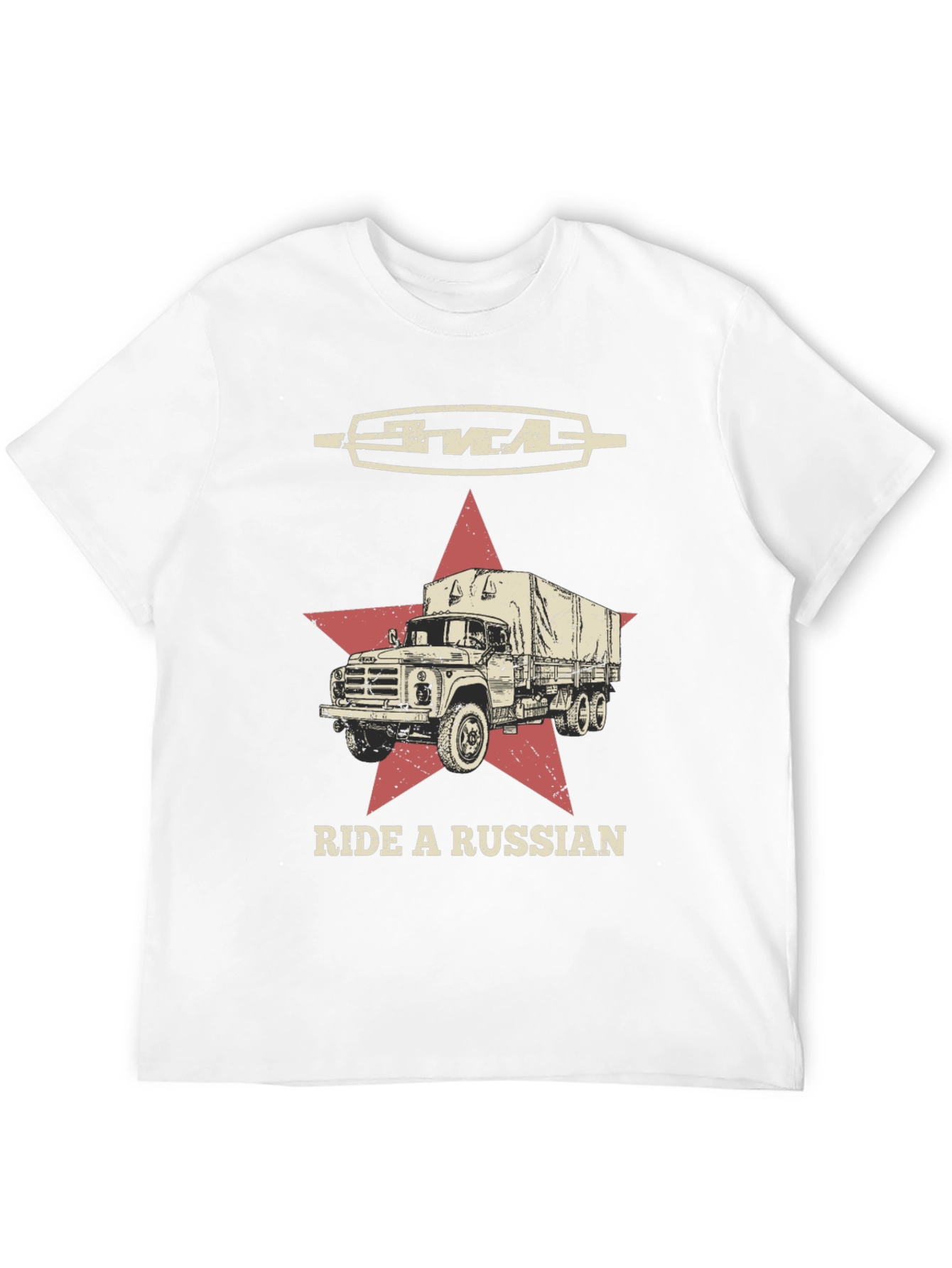 Ride A Russian Truck T-Shirt