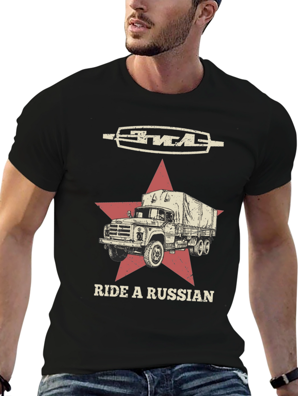 Ride A Russian Truck T-Shirt