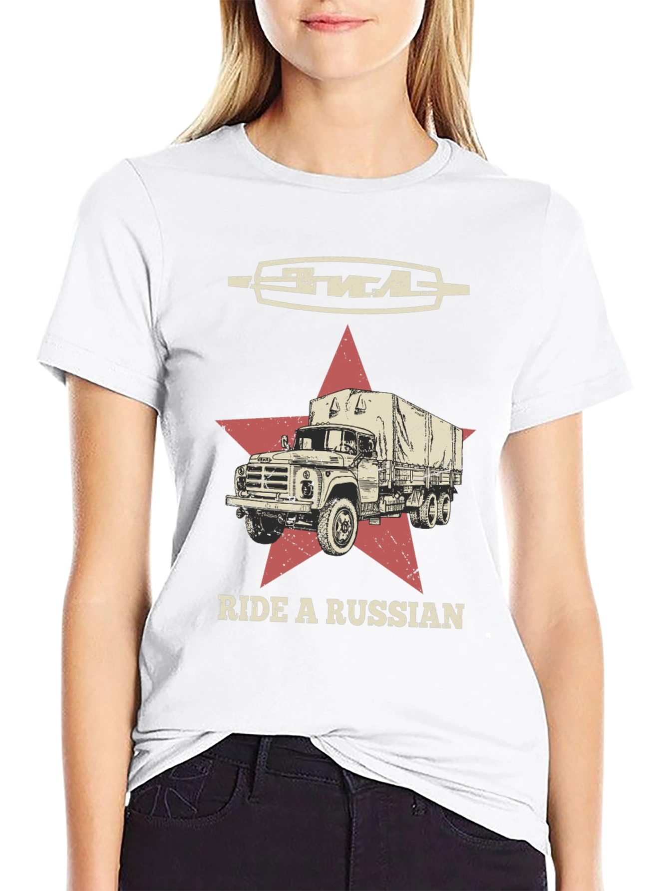 Ride A Russian Truck T-Shirt