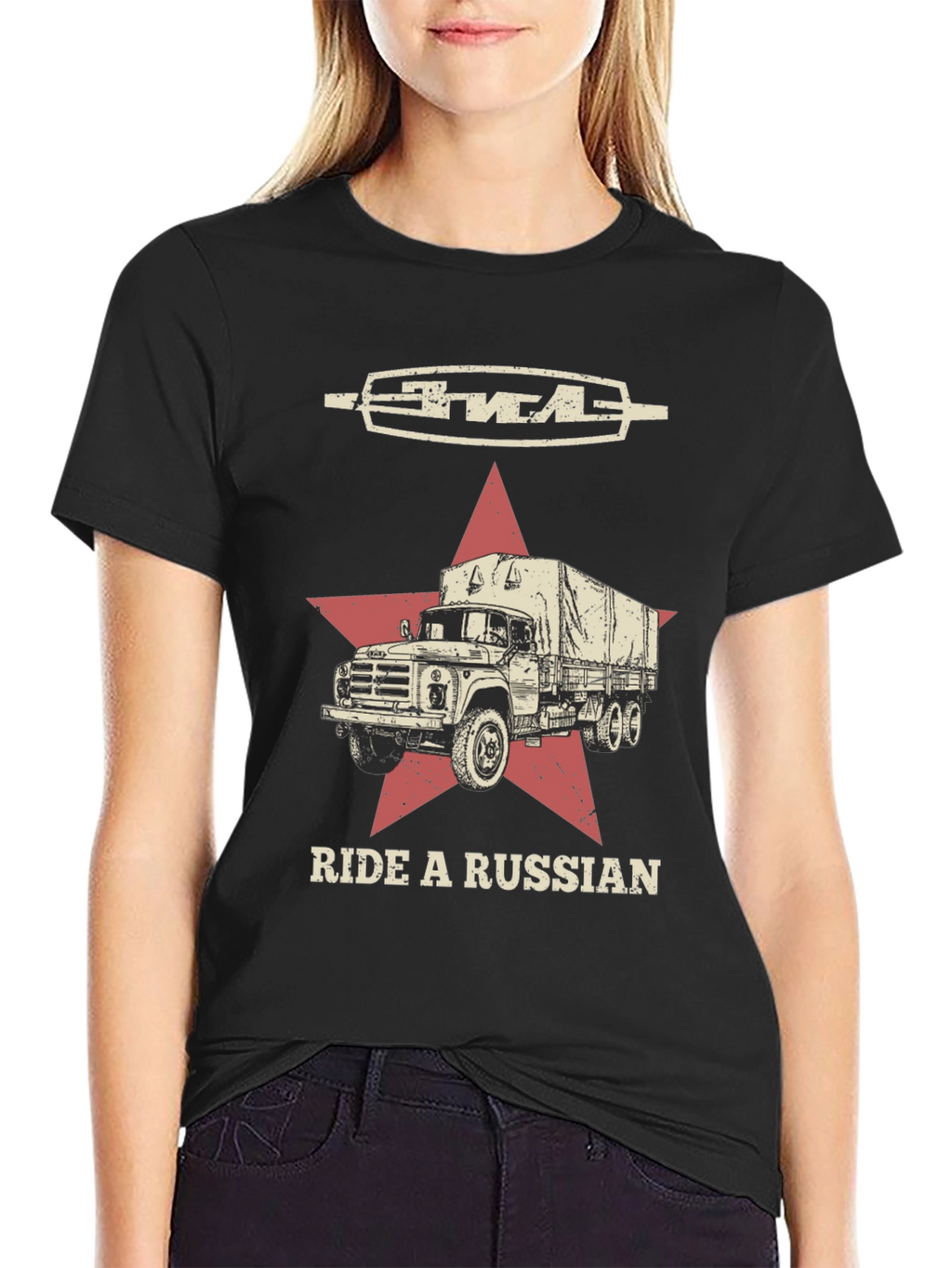 Ride A Russian Truck T-Shirt