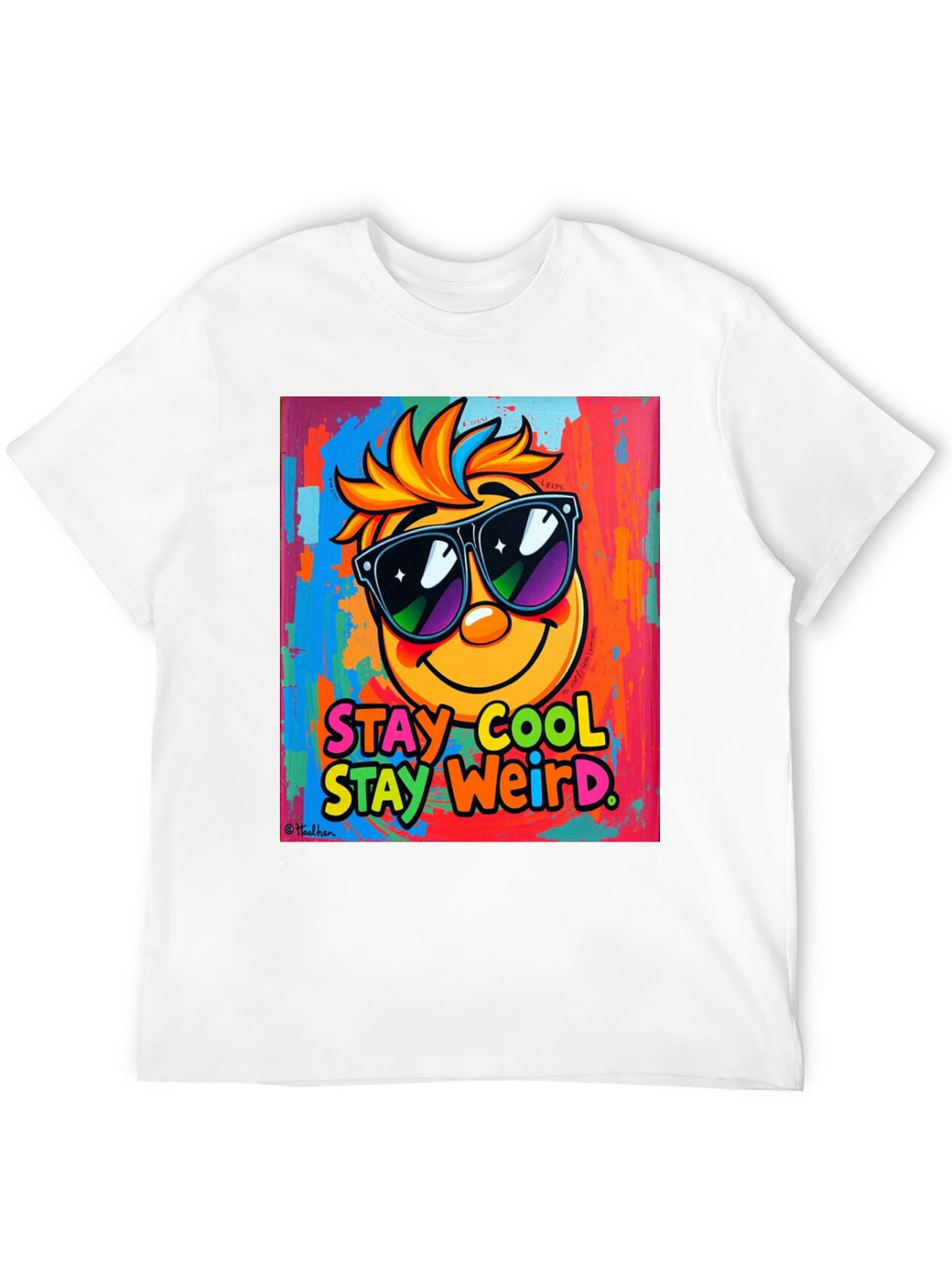 Stay Cool Stay Weird Graphic Tee